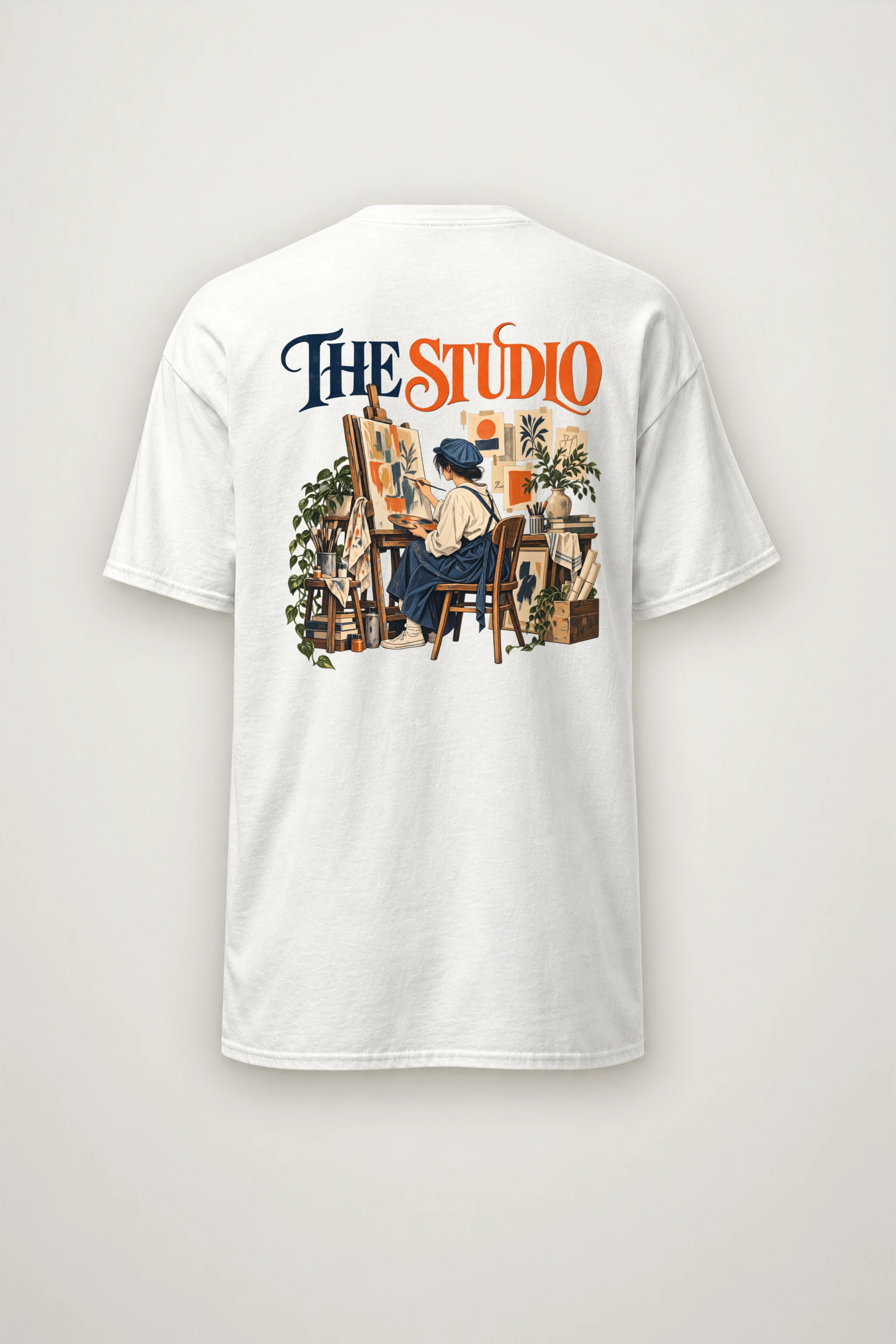"The Studio" Heavyweight Unisex Crewneck T-shirt