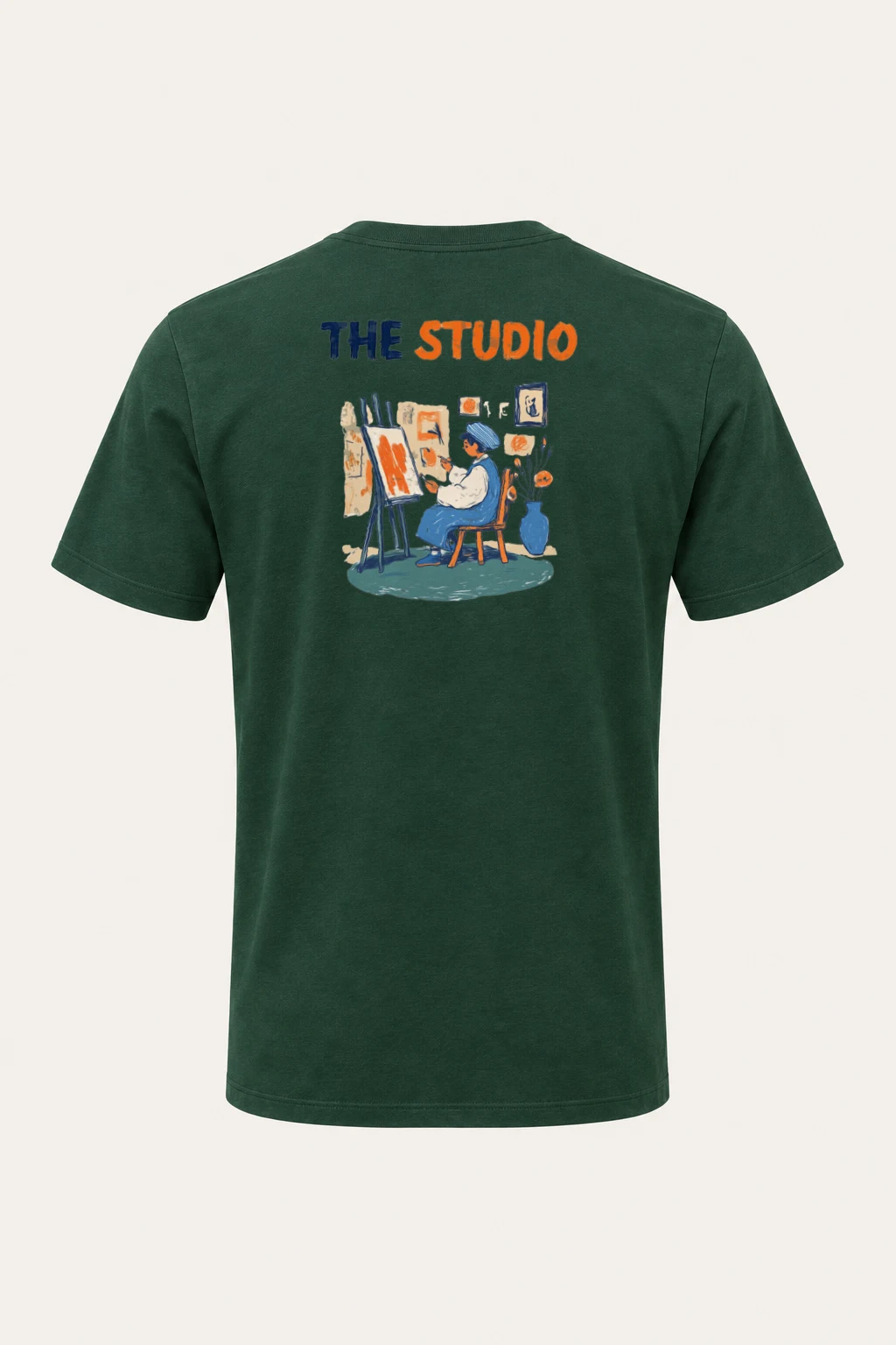 "The Studio" Heavyweight Unisex Crewneck T-shirt | Gildan 5000