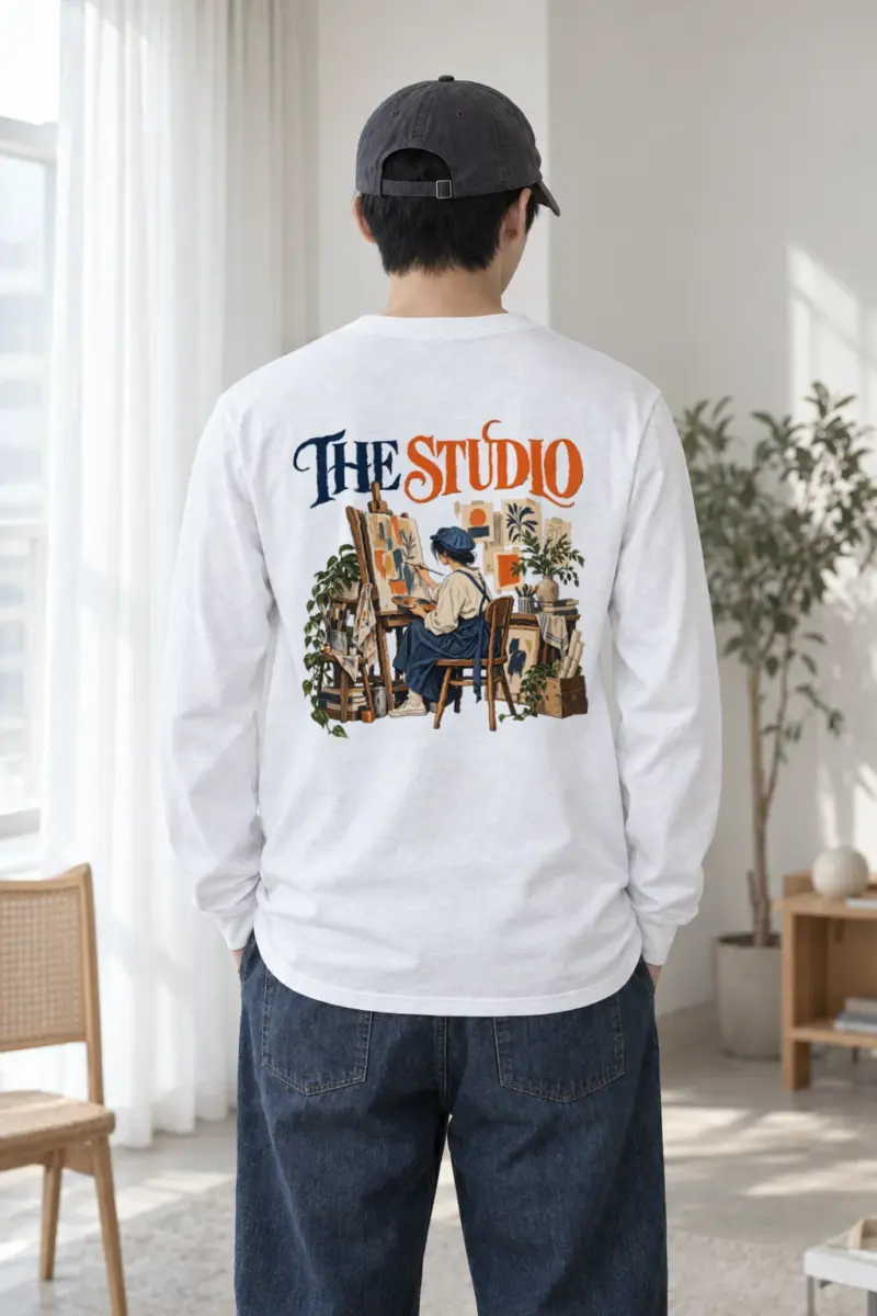 "The Studio" Unisex Longsleeve T-shirt | Gildan 2400