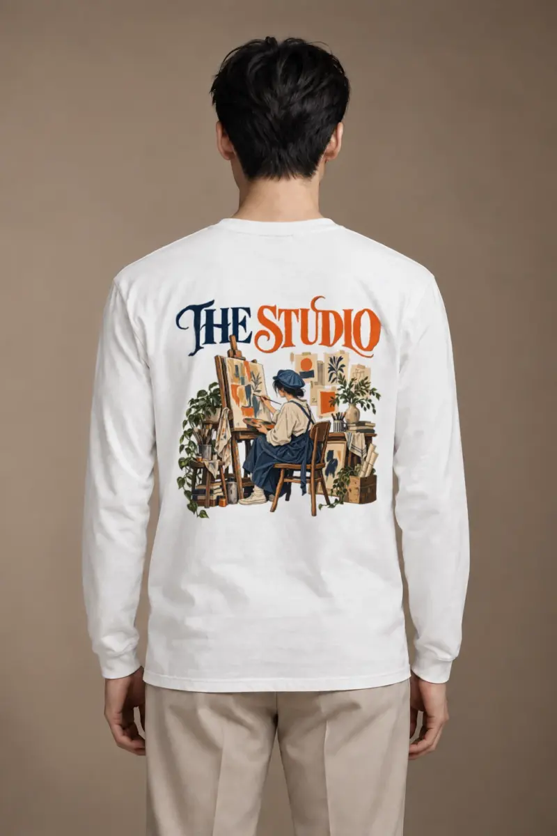 "The Studio" Unisex Longsleeve T-shirt | Gildan 2400
