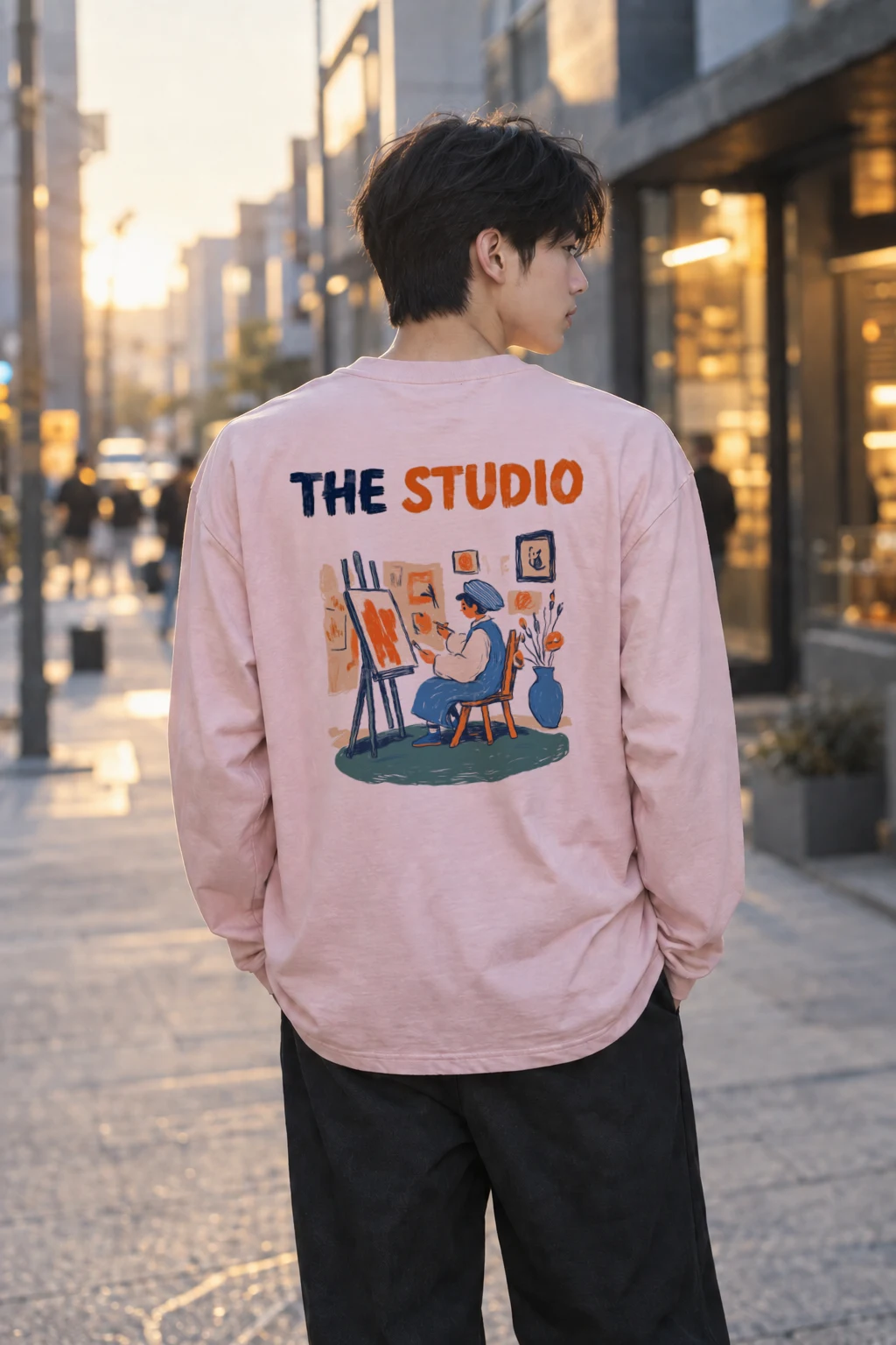 "The Studio" Unisex Longsleeve T-shirt | Gildan 2400