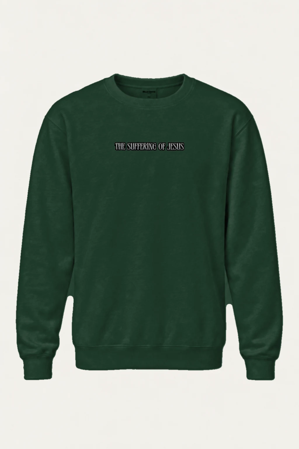 "The Suffering of Jesus" Heavy Blend Unisex Crewneck Sweatshirt | Gildan 18000
