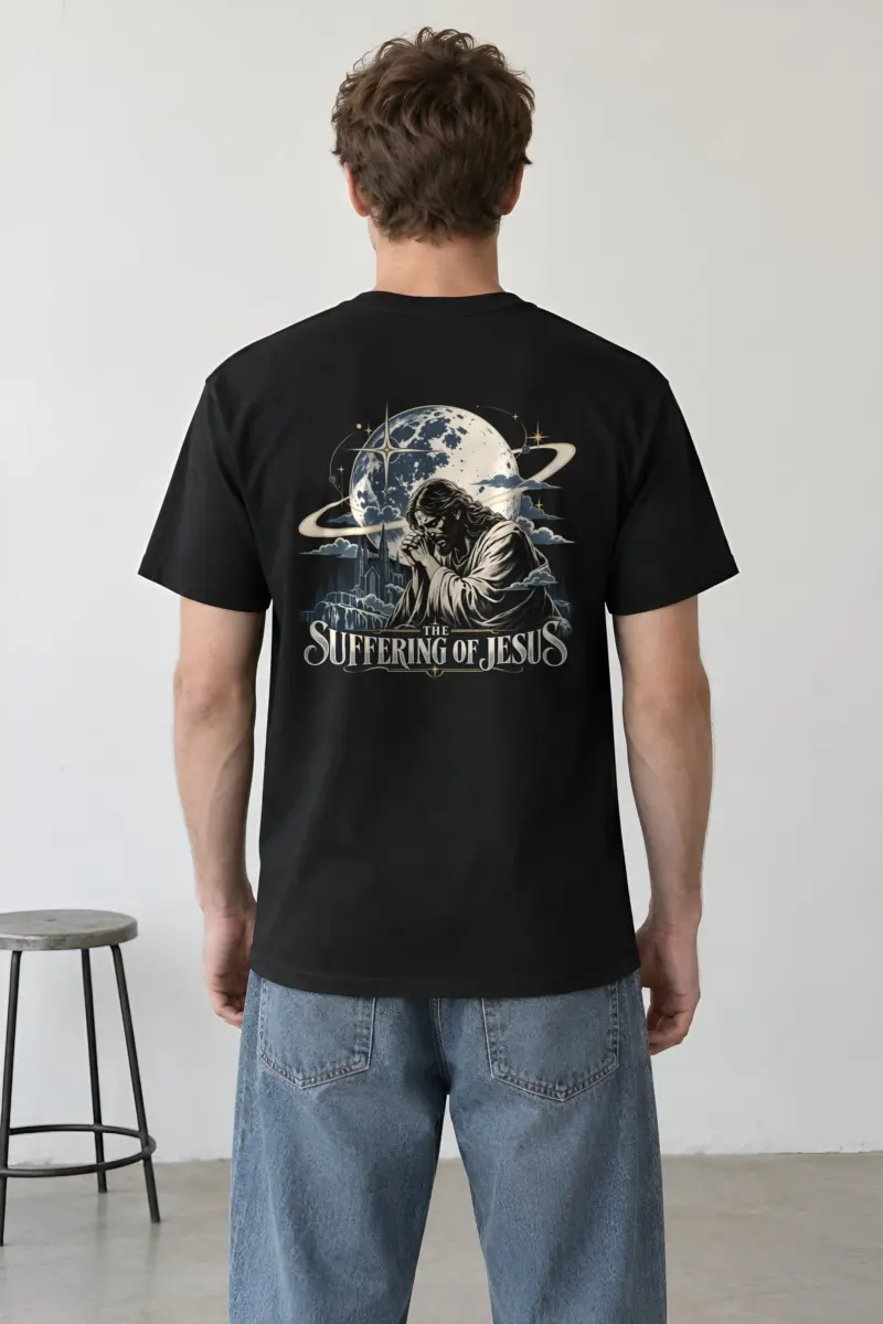 "The Suffering of Jesus" Heavyweight Unisex Crewneck T-shirt