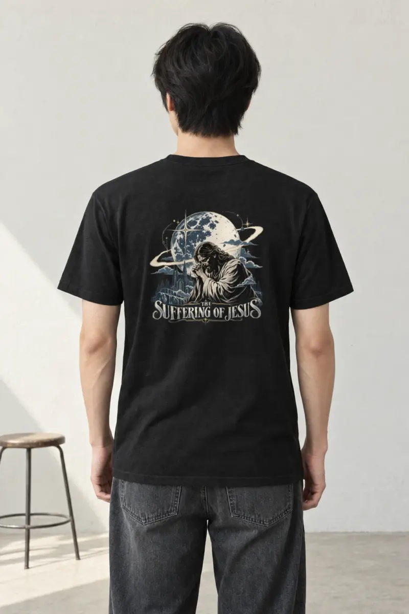 "The Suffering of Jesus" Heavyweight Unisex Crewneck T-shirt