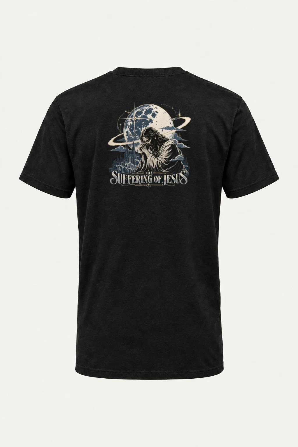 "The Suffering of Jesus" Heavyweight Unisex Crewneck T-shirt | Gildan 5000
