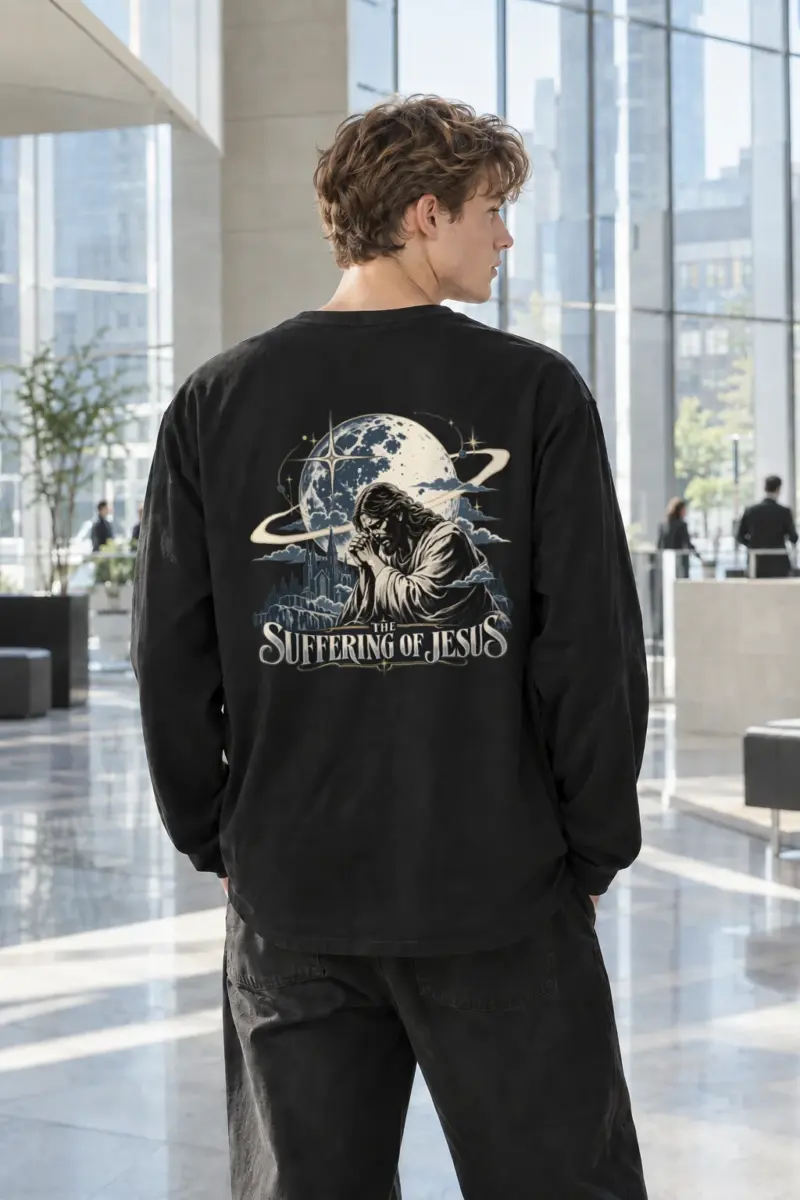 "The Suffering of Jesus" Unisex Longsleeve T-shirt | Gildan 2400