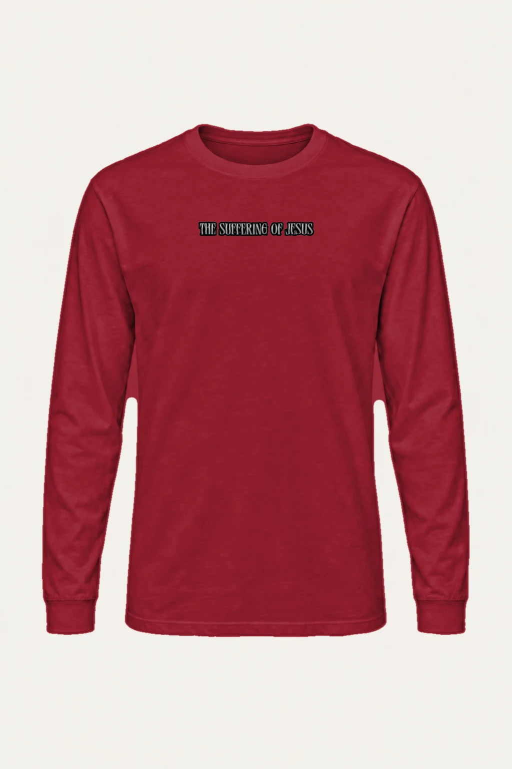 "The Suffering Of Jesus" Unisex Longsleeve T-shirt | Gildan 2400