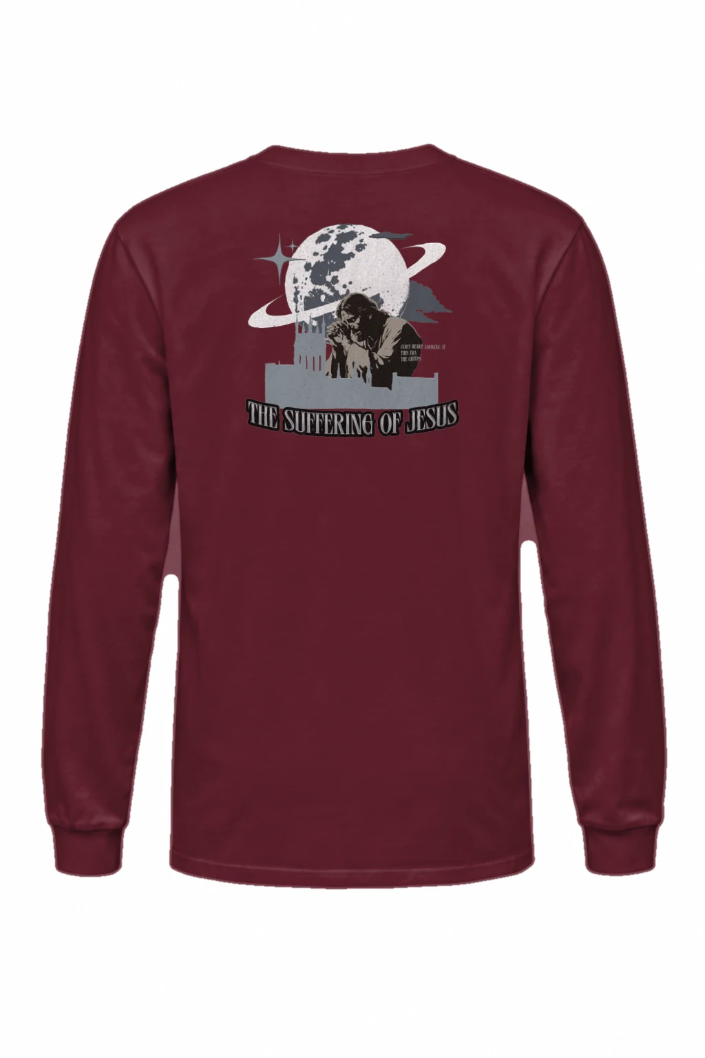 "The Suffering of Jesus" Unisex Longsleeve T-shirt | Gildan 2400