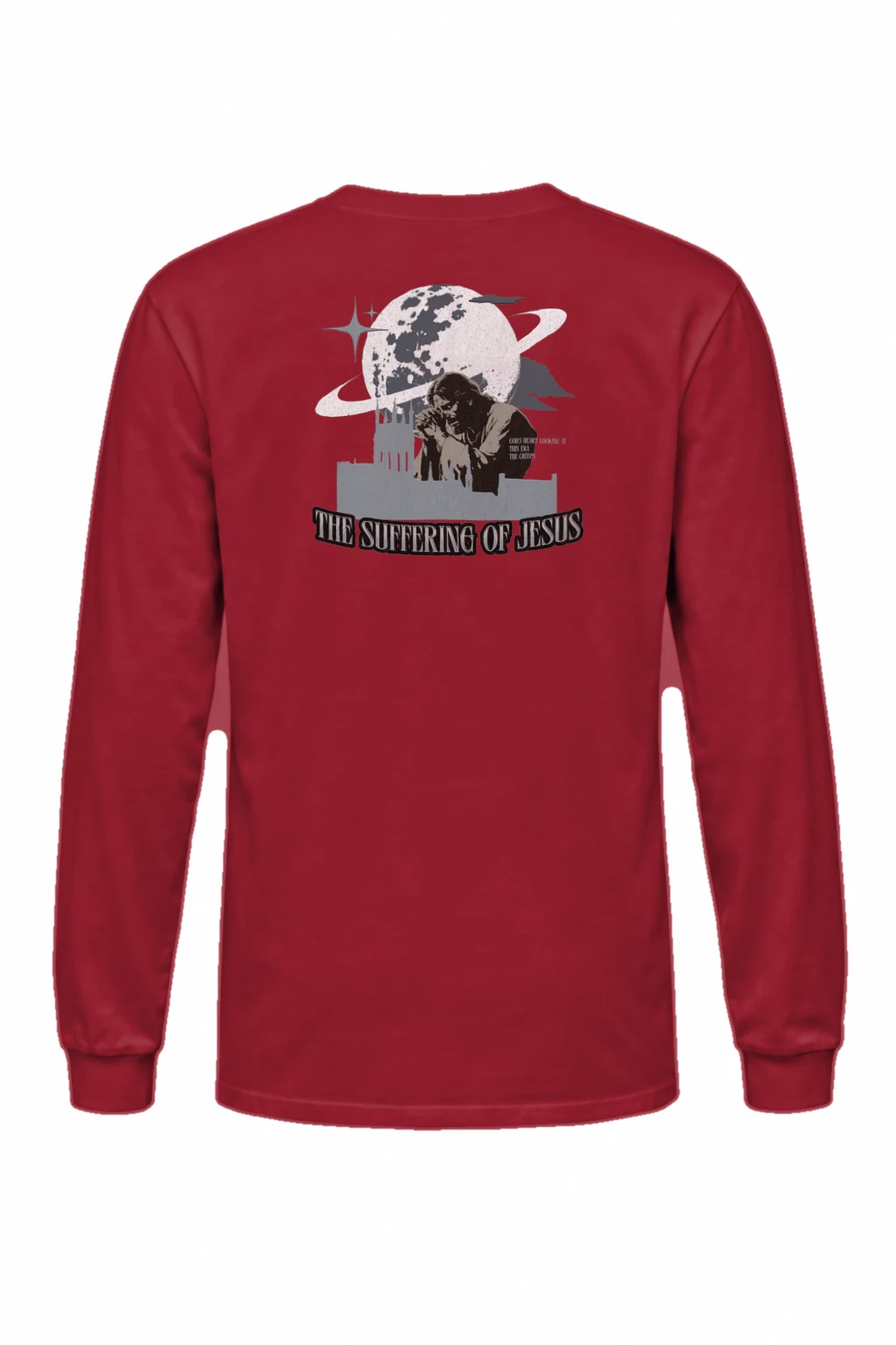 "The Suffering of Jesus" Unisex Longsleeve T-shirt | Gildan 2400
