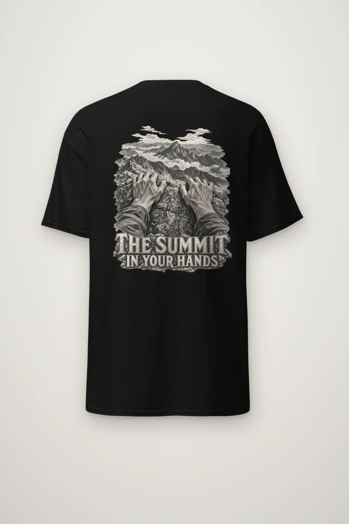"The Summit In Your Hands" Heavyweight Unisex Crewneck T-shirt