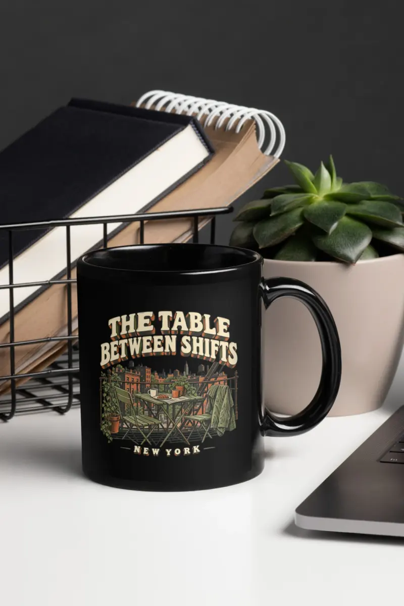 "The Table Between Shifts" 11oz Ceramic Mug