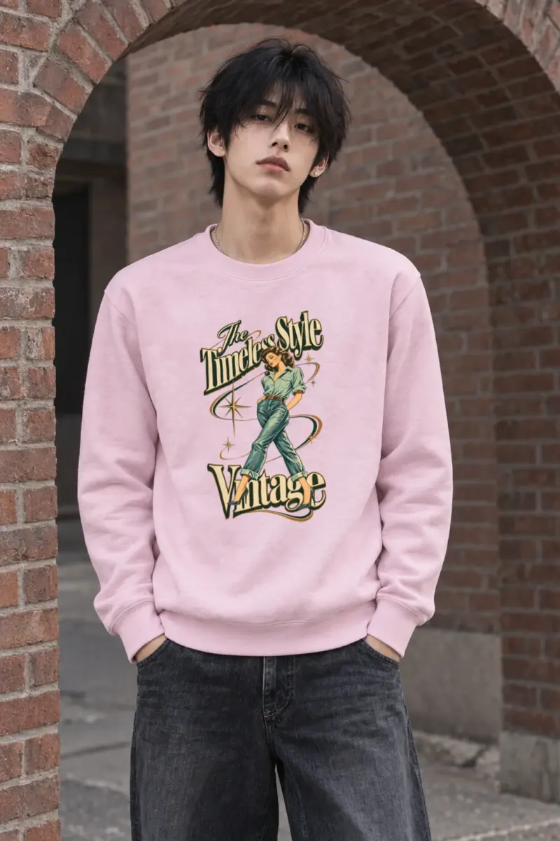 "The Timeless Style" Heavy Blend Unisex Crewneck Sweatshirt