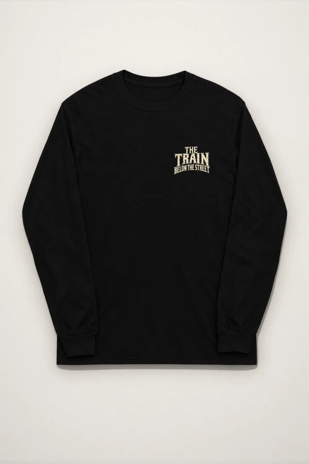 "The Train Below the Street New York" Unisex Longsleeve T-shirt