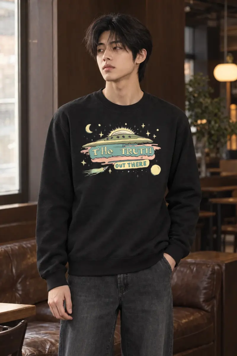 "The Truth Out There" Heavy Blend Unisex Crewneck Sweatshirt