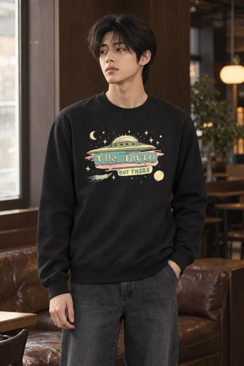 "The Truth Out There" Heavy Blend Unisex Crewneck Sweatshirt