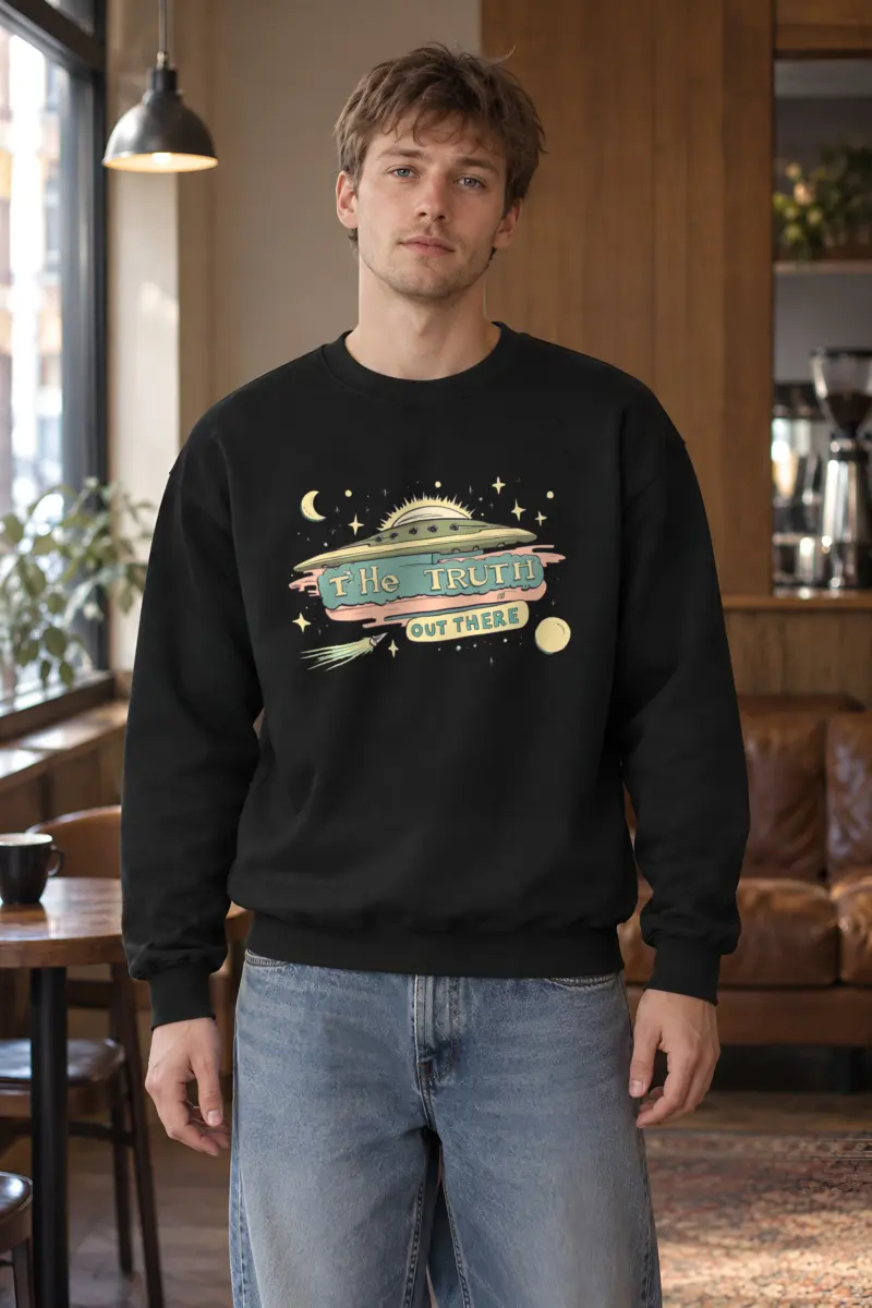 "The Truth Out There" Heavy Blend Unisex Crewneck Sweatshirt