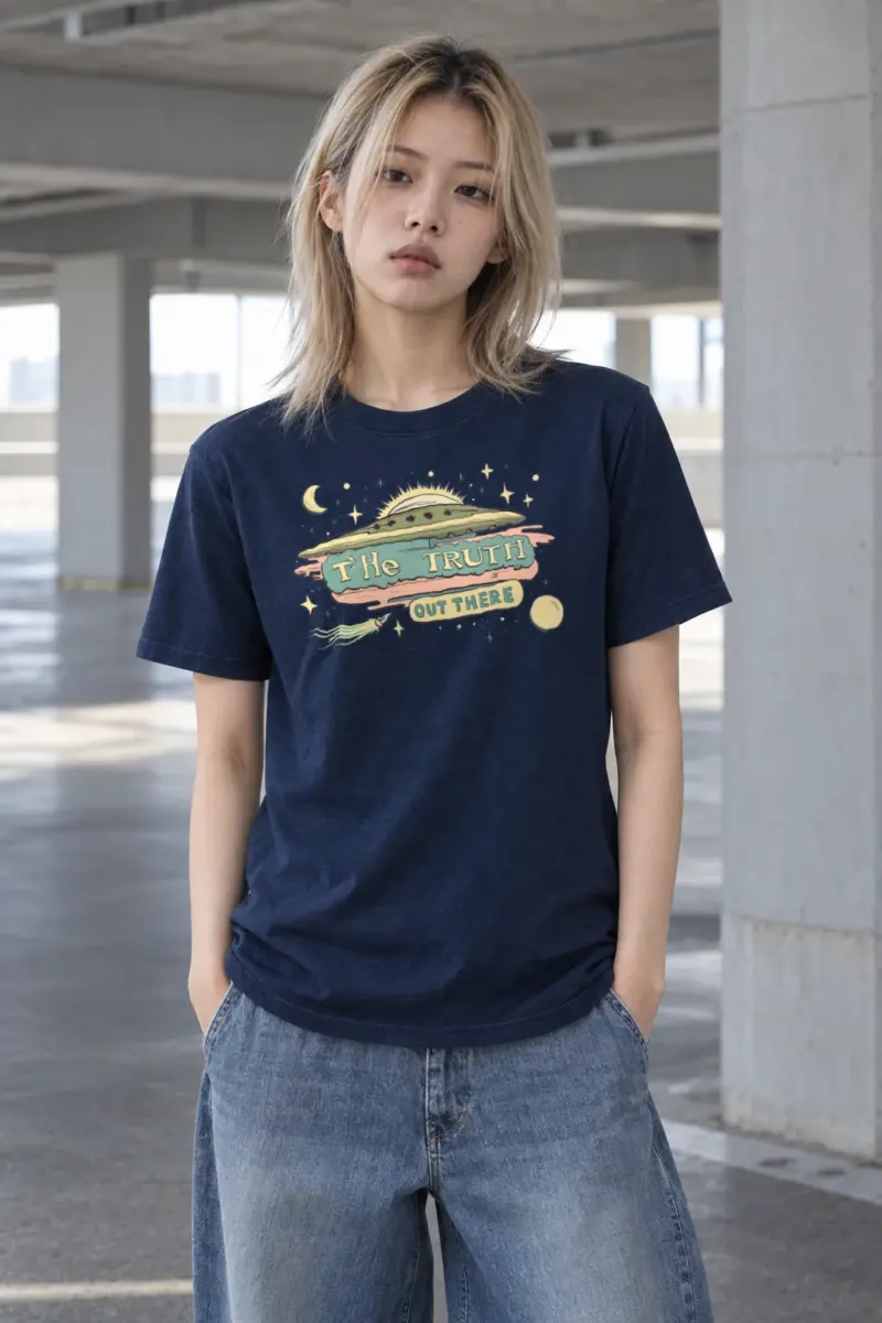 "The Truth Out There" Heavyweight Unisex Crewneck T-shirt