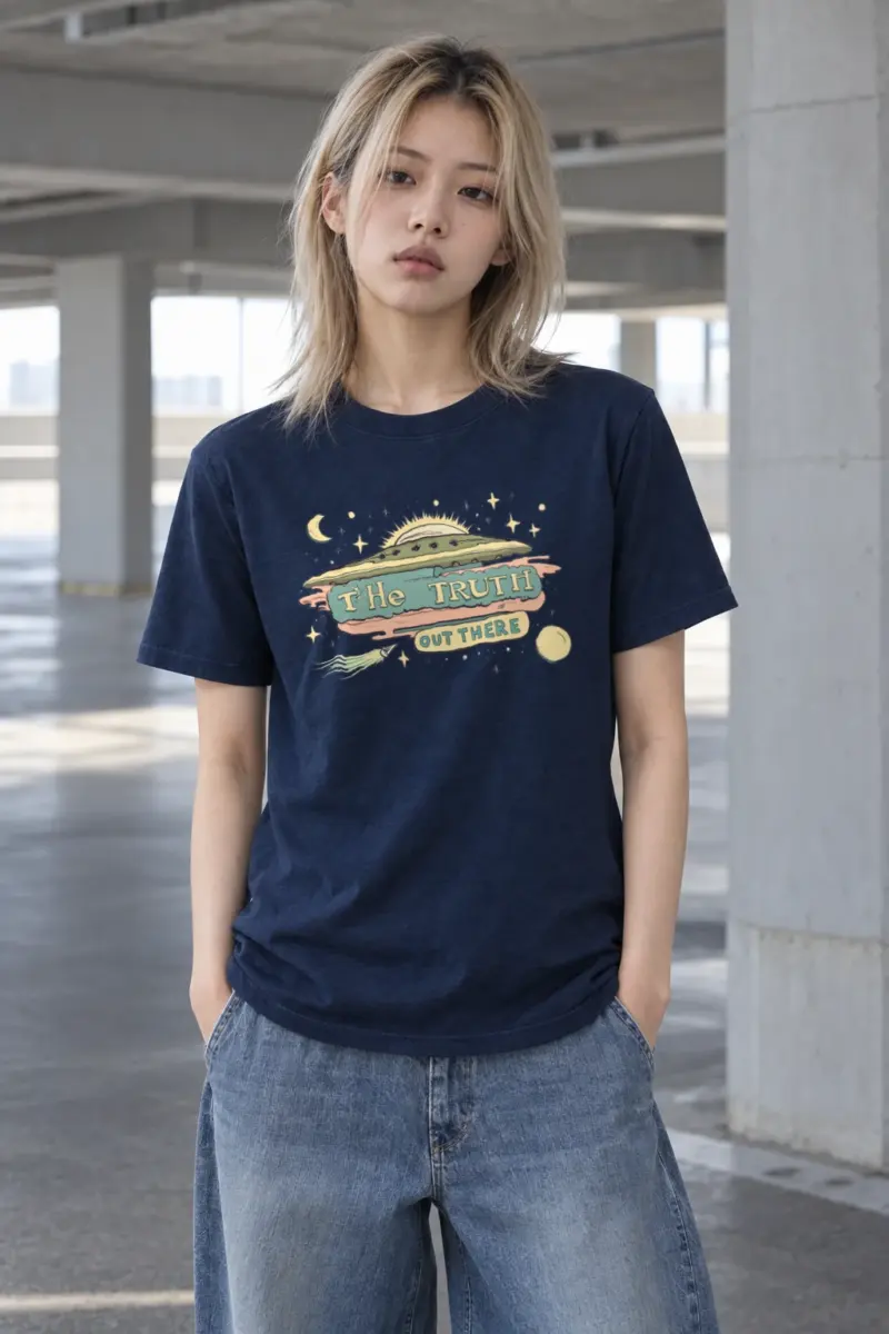 "The Truth Out There" Heavyweight Unisex Crewneck T-shirt