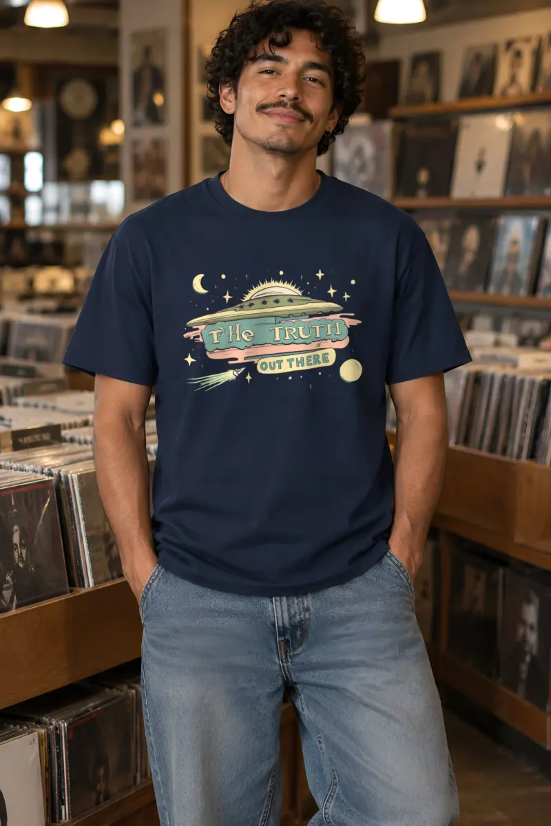 "The Truth Out There" Heavyweight Unisex Crewneck T-shirt