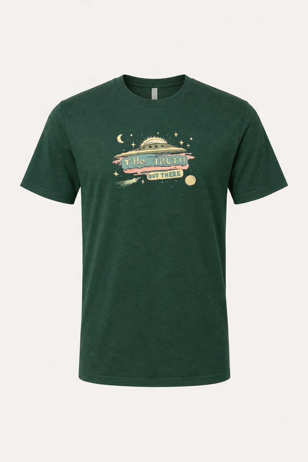 "The Truth Out There" Heavyweight Unisex Crewneck T-shirt | Gildan 5000