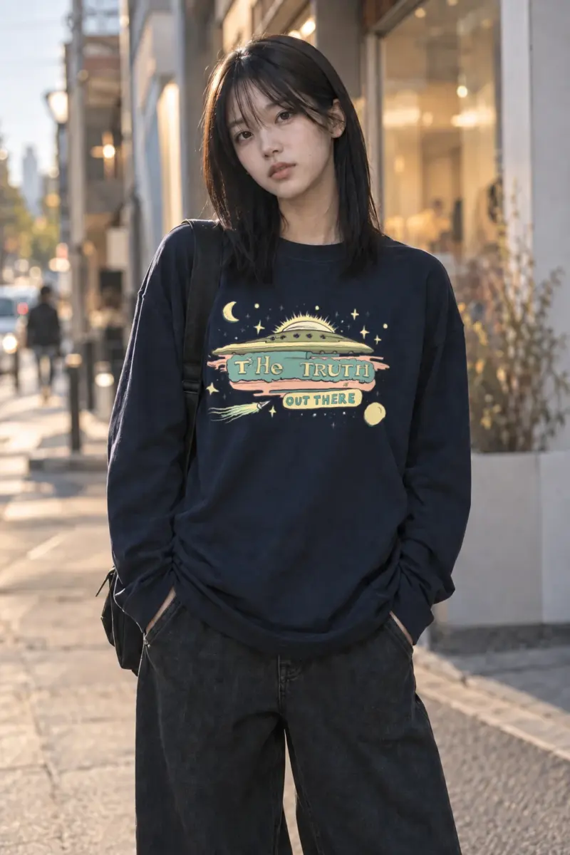 "The Truth Out There" Unisex Longsleeve T-shirt | Gildan 2400