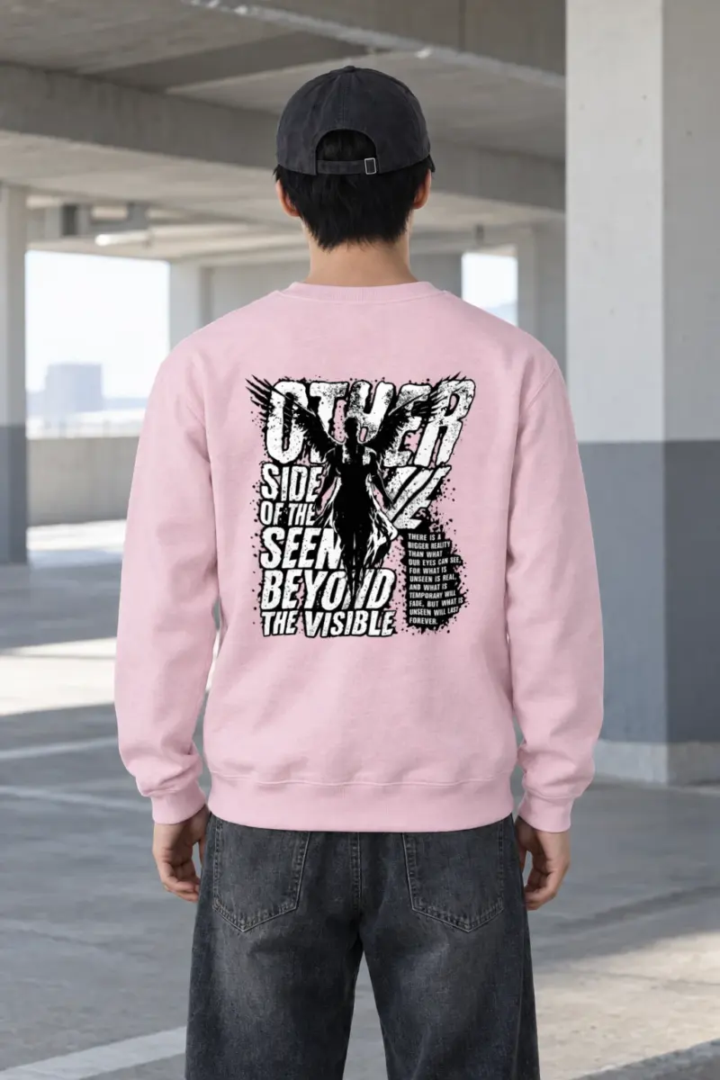 "The Unseen Will Last" Heavy Blend Unisex Crewneck Sweatshirt