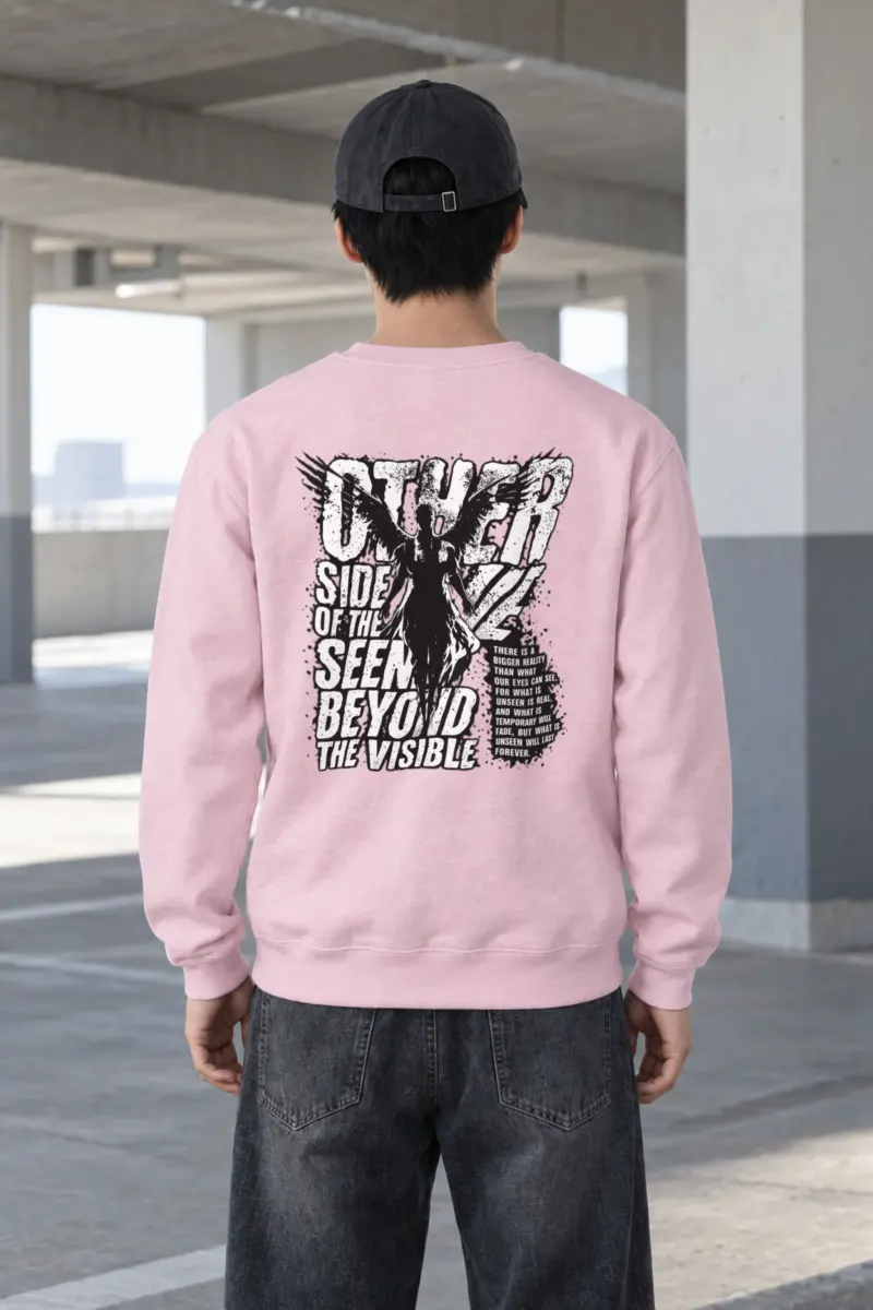 "The Unseen Will Last" Heavy Blend Unisex Crewneck Sweatshirt