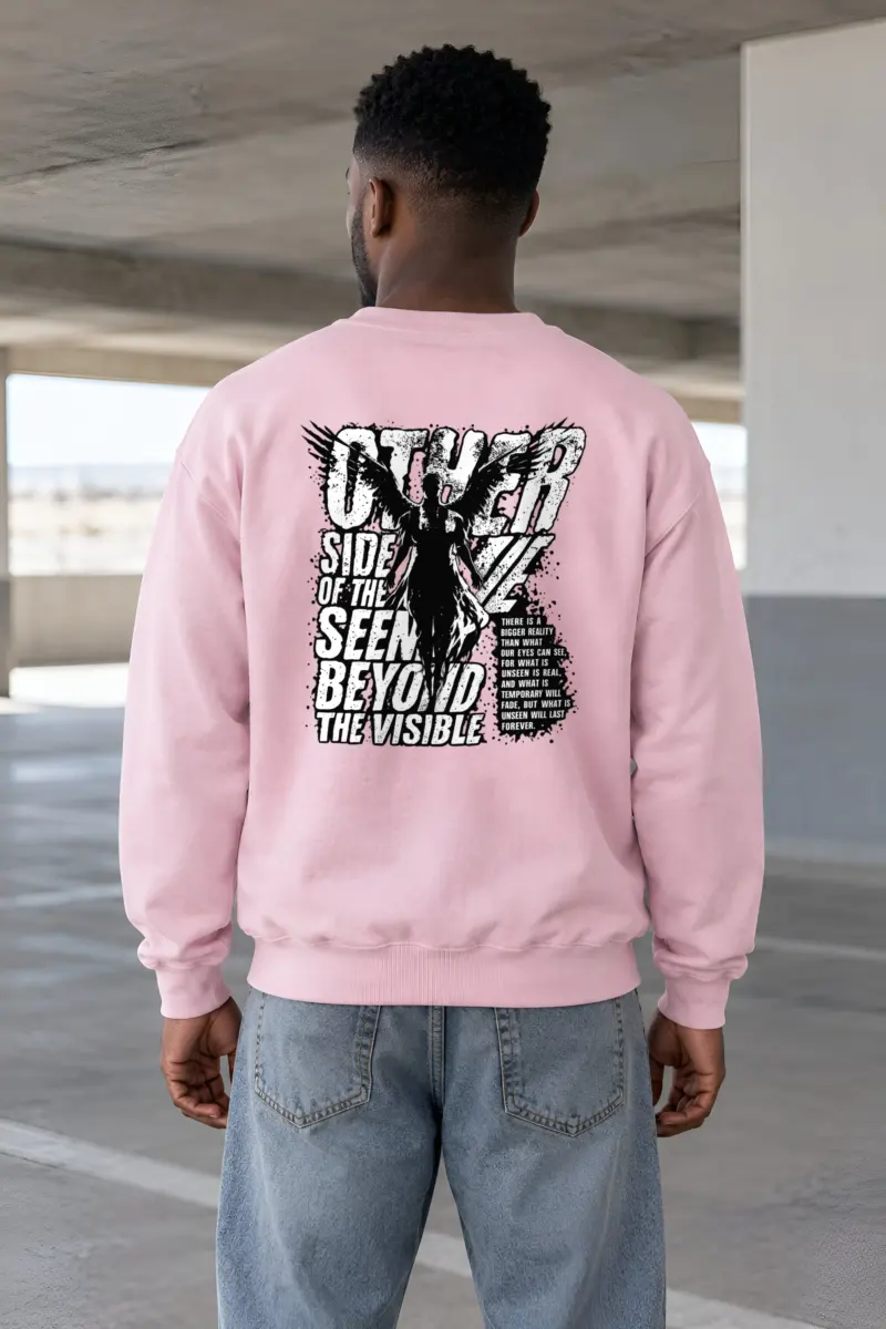 "The Unseen Will Last" Heavy Blend Unisex Crewneck Sweatshirt