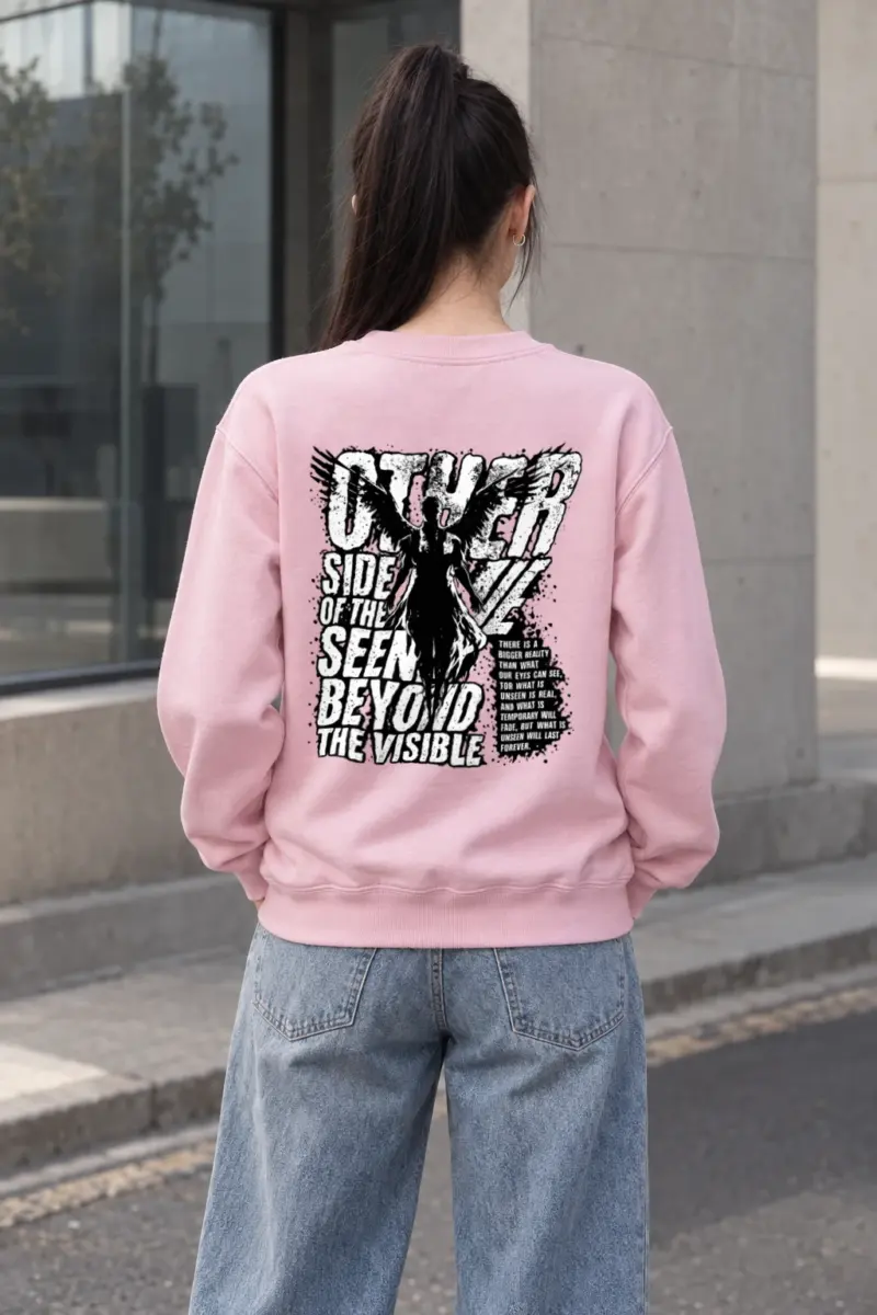 "The Unseen Will Last" Heavy Blend Unisex Crewneck Sweatshirt