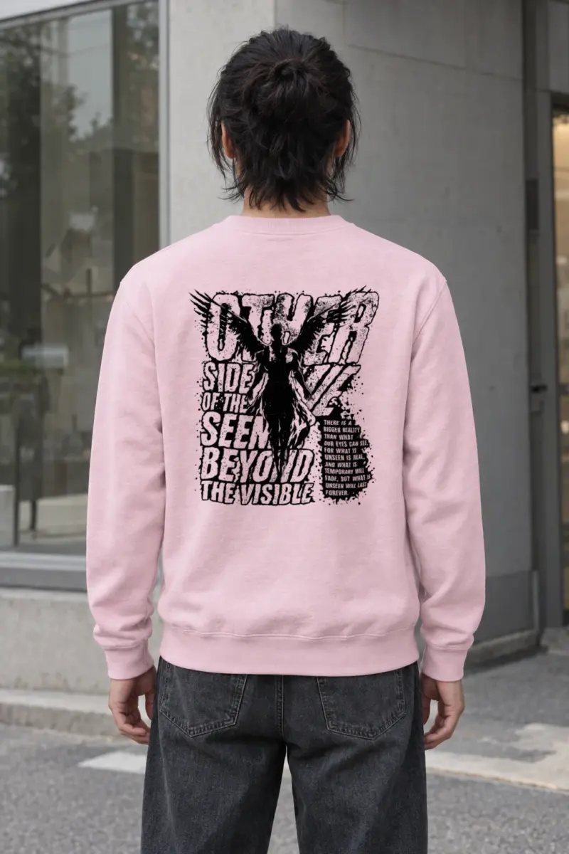 "The Unseen Will Last" Heavy Blend Unisex Crewneck Sweatshirt