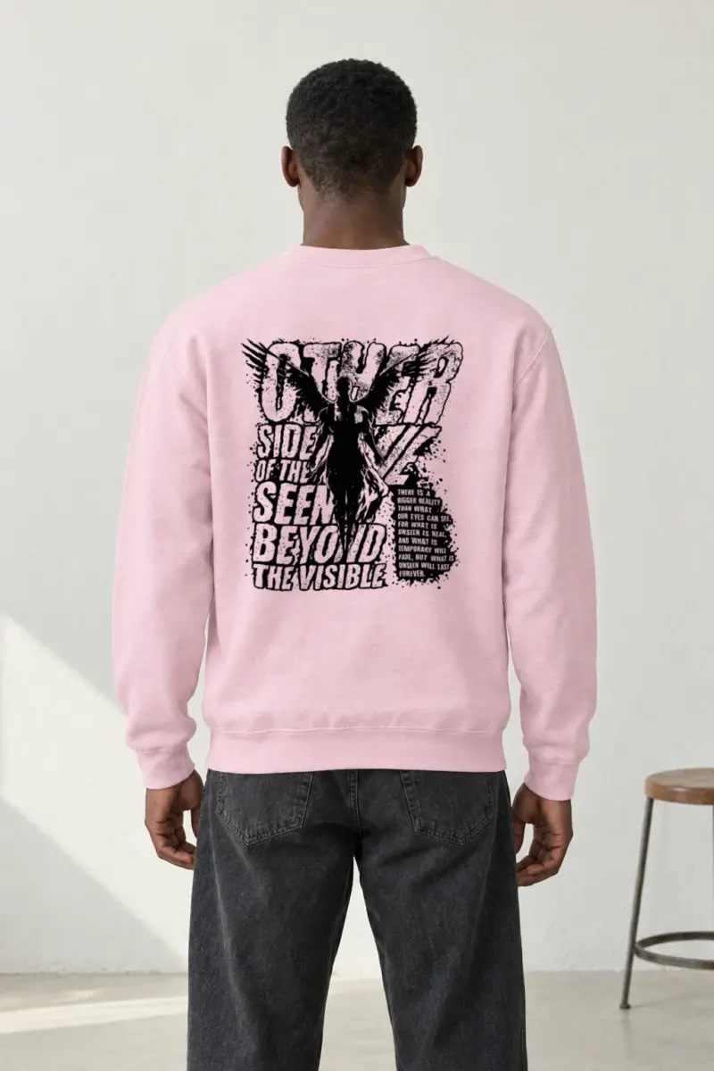 "The Unseen Will Last" Heavy Blend Unisex Crewneck Sweatshirt | Gildan 18000