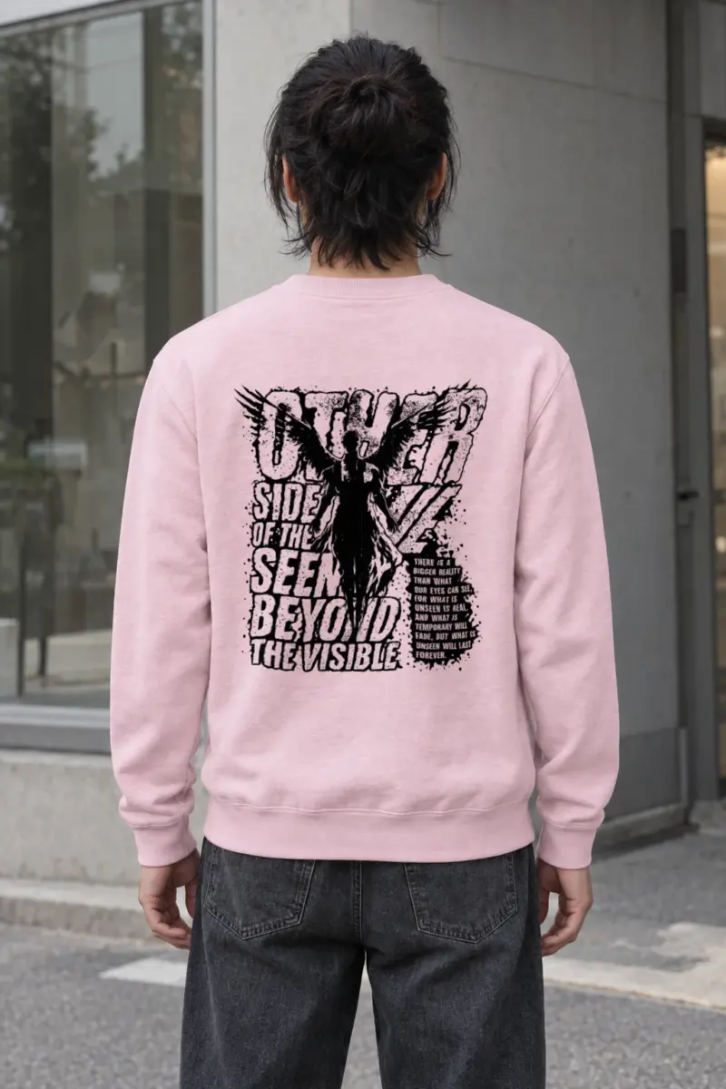 "The Unseen Will Last" Heavy Blend Unisex Crewneck Sweatshirt