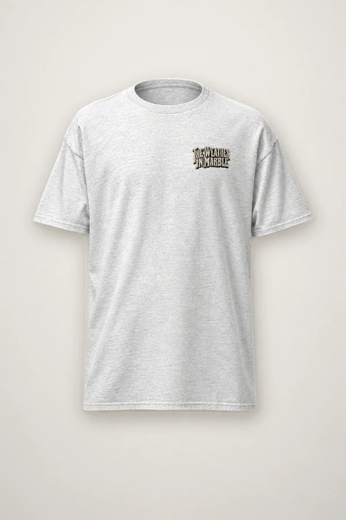 "The Weather in Marble" Heavyweight Unisex Crewneck T-shirt