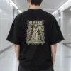 "The Weight of Wings" Men's Oversized Heavyweight Crewneck T-Shirt