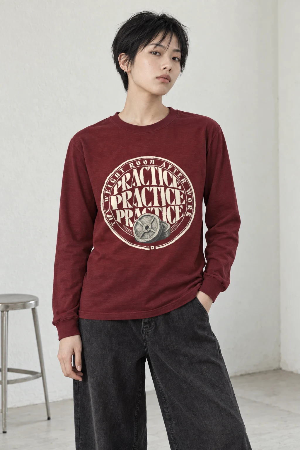 "The Weight Room After Work" Unisex Longsleeve T-shirt