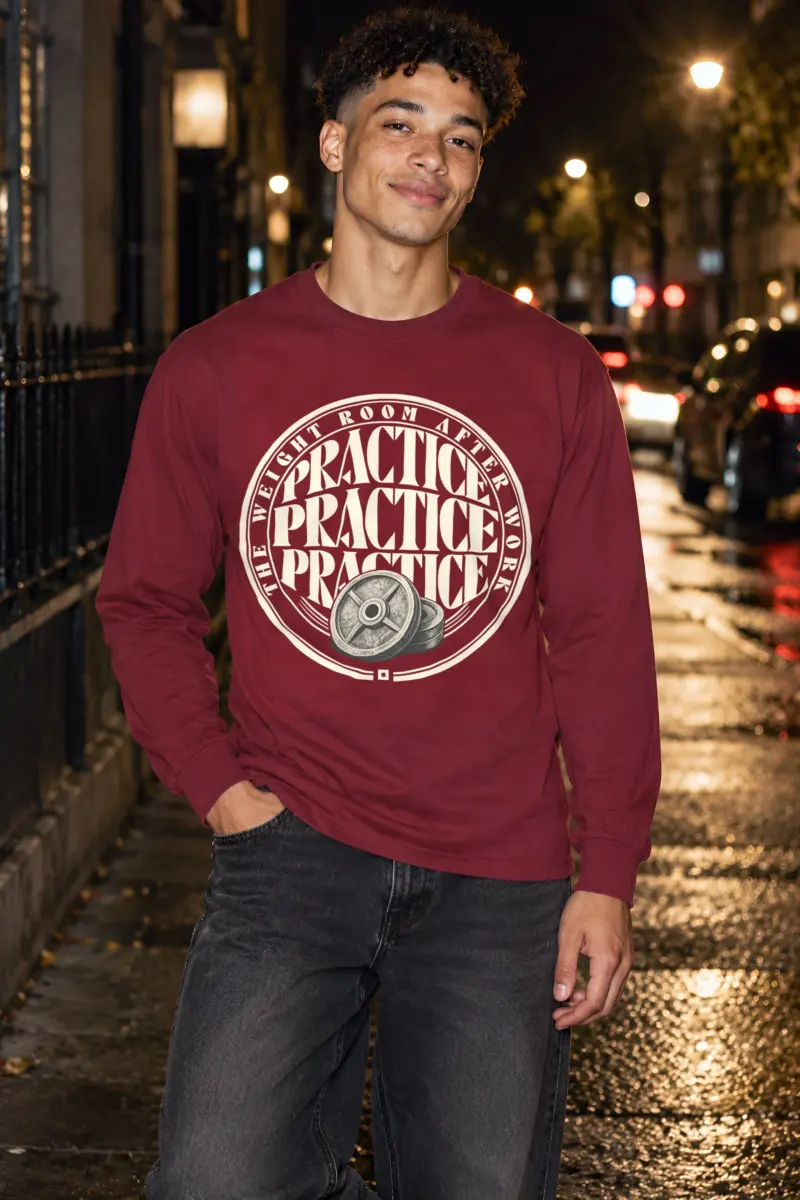 "The Weight Room After Work" Unisex Longsleeve T-shirt