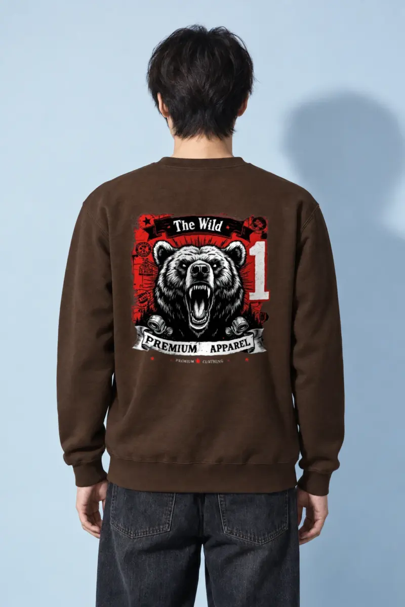 "The Wild" Heavy Blend Unisex Crewneck Sweatshirt | Gildan 18000