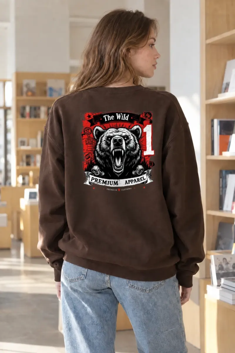 "The Wild" Heavy Blend Unisex Crewneck Sweatshirt | Gildan 18000