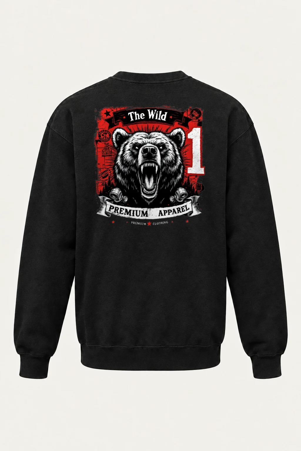 "The Wild" Heavy Blend Unisex Crewneck Sweatshirt | Gildan 18000