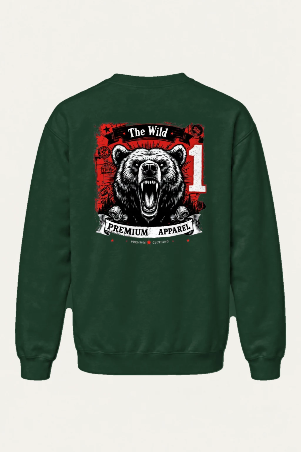 "The Wild" Heavy Blend Unisex Crewneck Sweatshirt | Gildan 18000