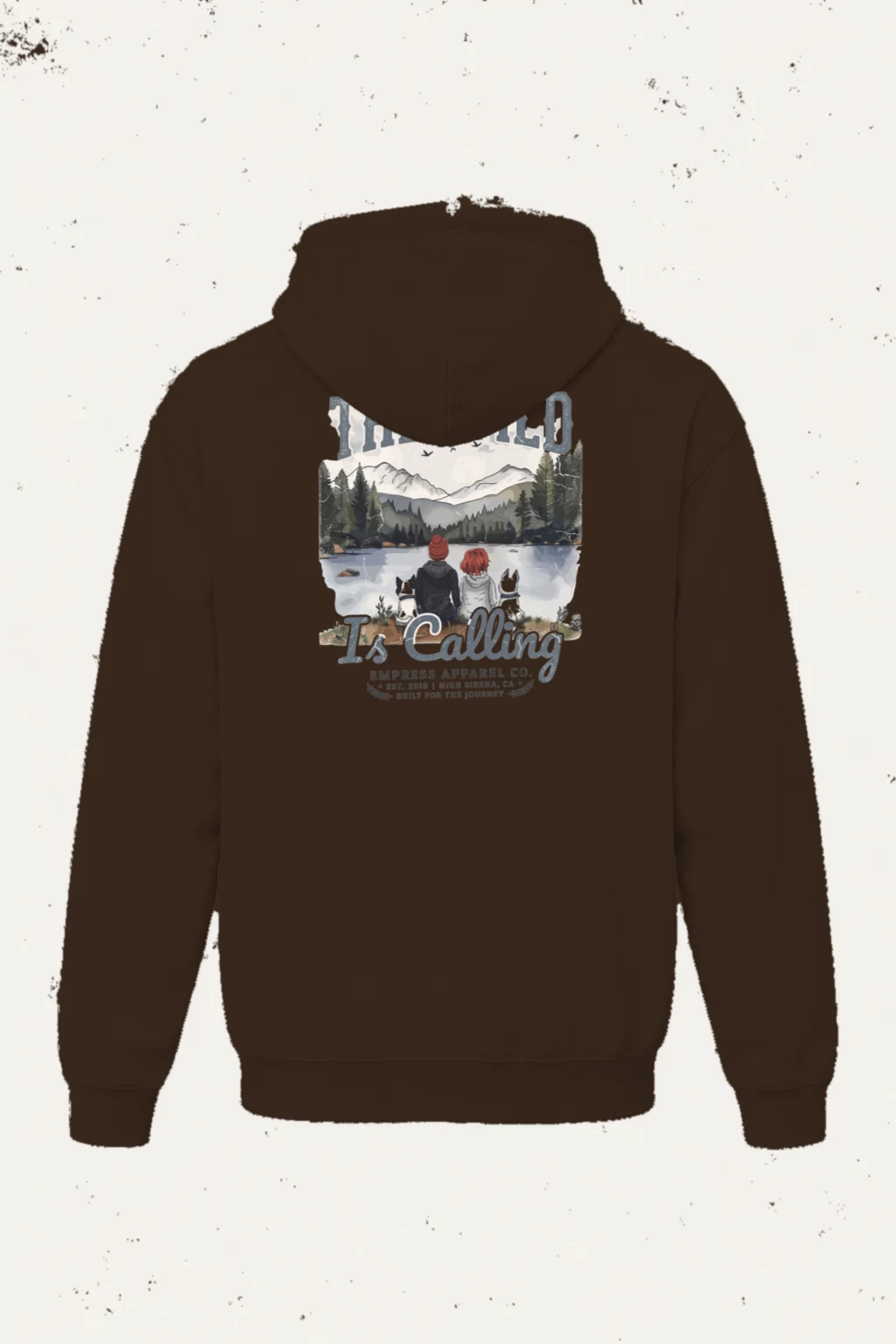 "The Wild Is Calling" Heavy Blend Unisex Pullover Hoodie | Gildan 18500