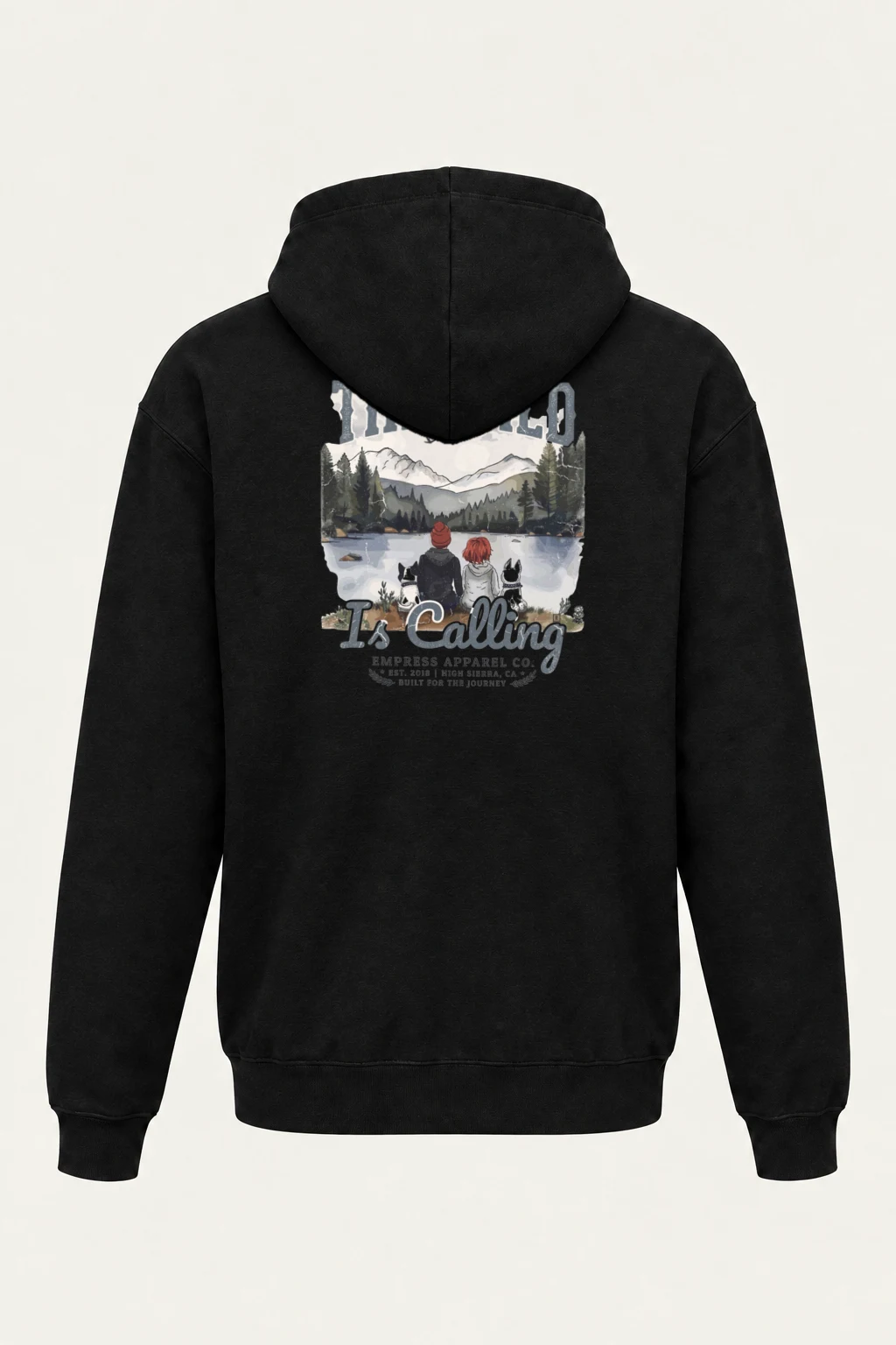 "The Wild Is Calling" Heavy Blend Unisex Pullover Hoodie | Gildan 18500