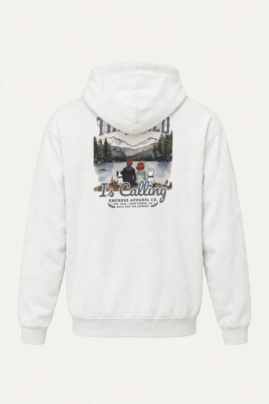 "The Wild Is Calling" Heavy Blend Unisex Pullover Hoodie | Gildan 18500