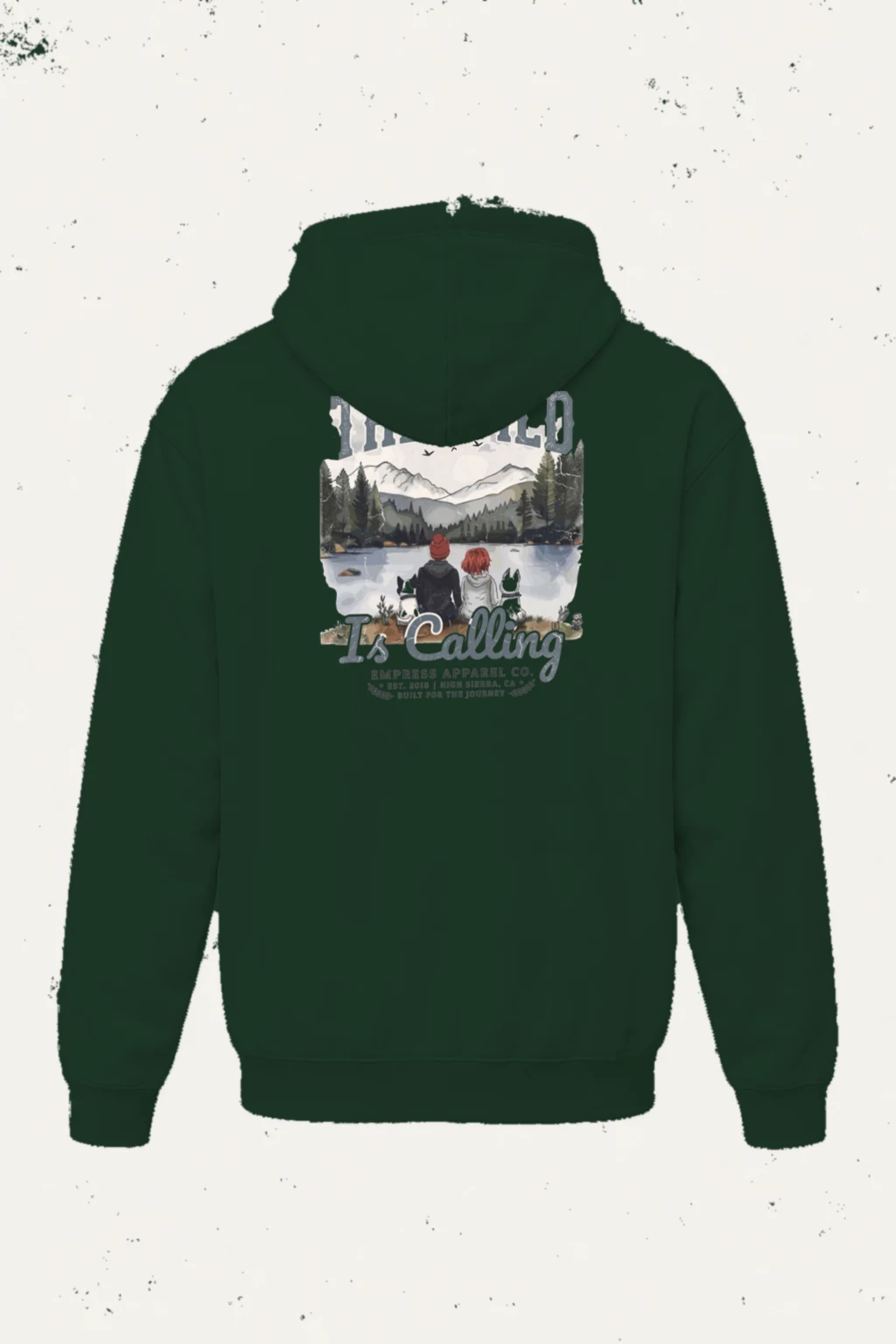 "The Wild Is Calling" Heavy Blend Unisex Pullover Hoodie | Gildan 18500