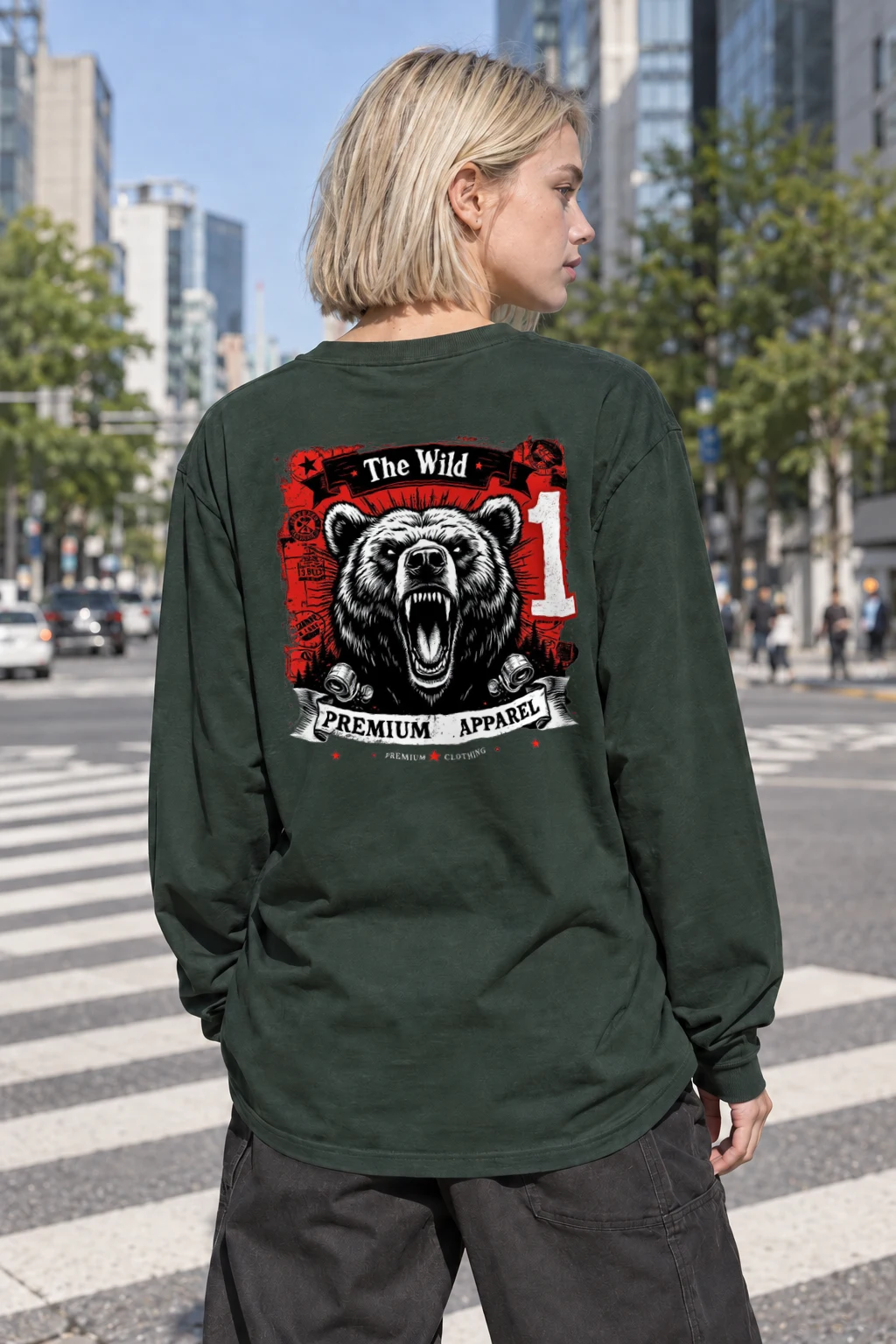 "The Wild" Unisex Longsleeve T-shirt | Gildan 2400
