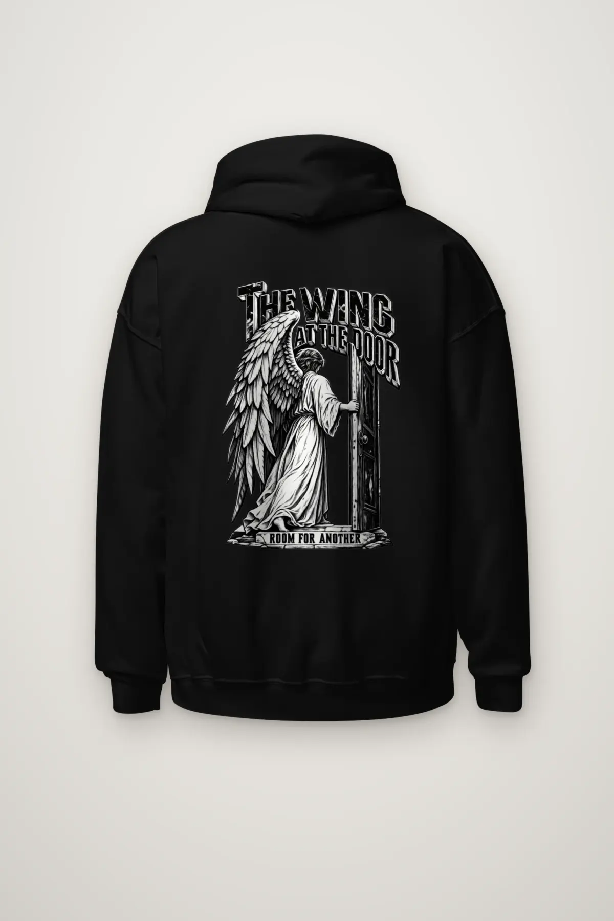 "The Wing at the Door" Heavy Blend Unisex Pullover Hoodie