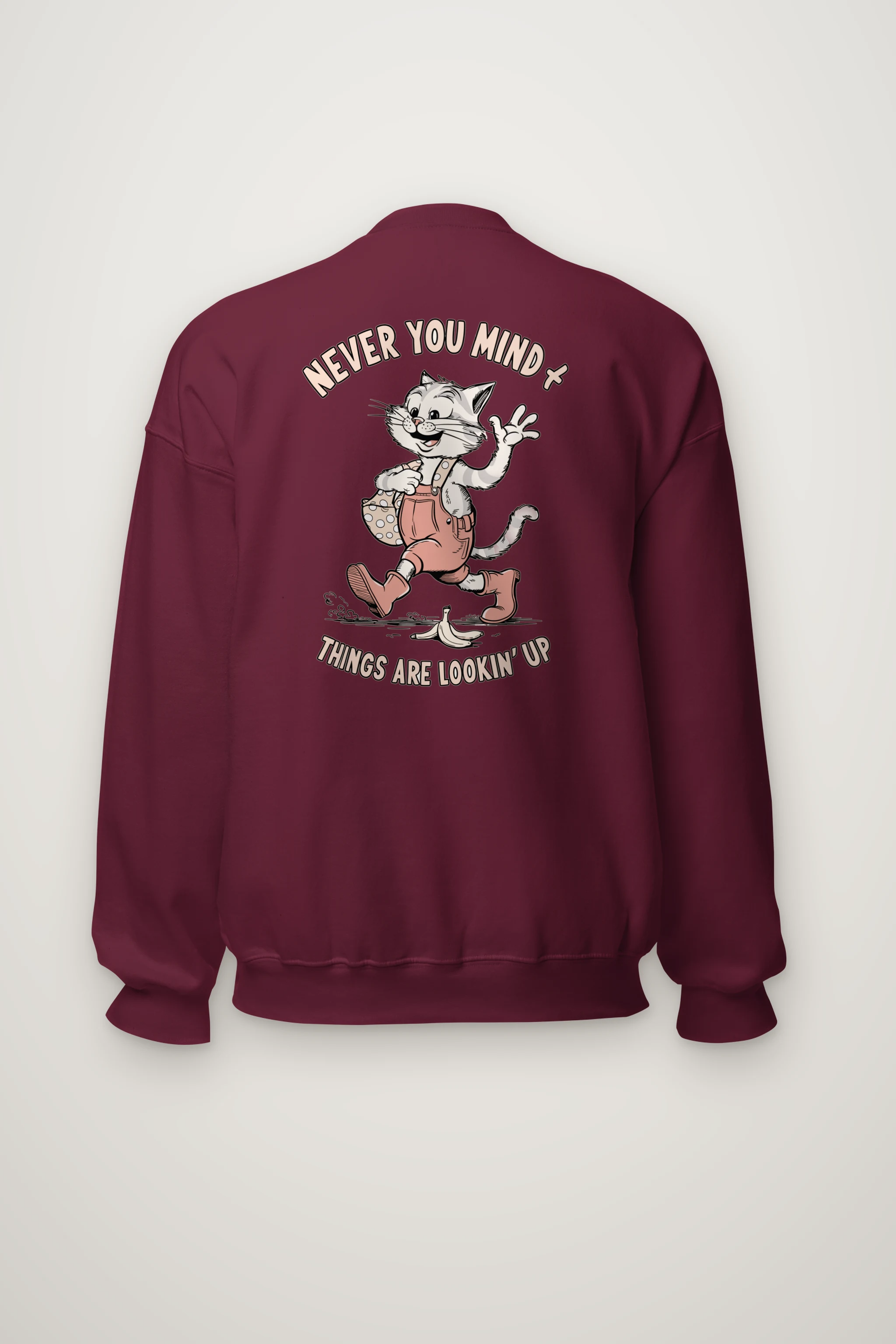 "Things Are Lookin Up" Heavy Blend Unisex Crewneck Sweatshirt
