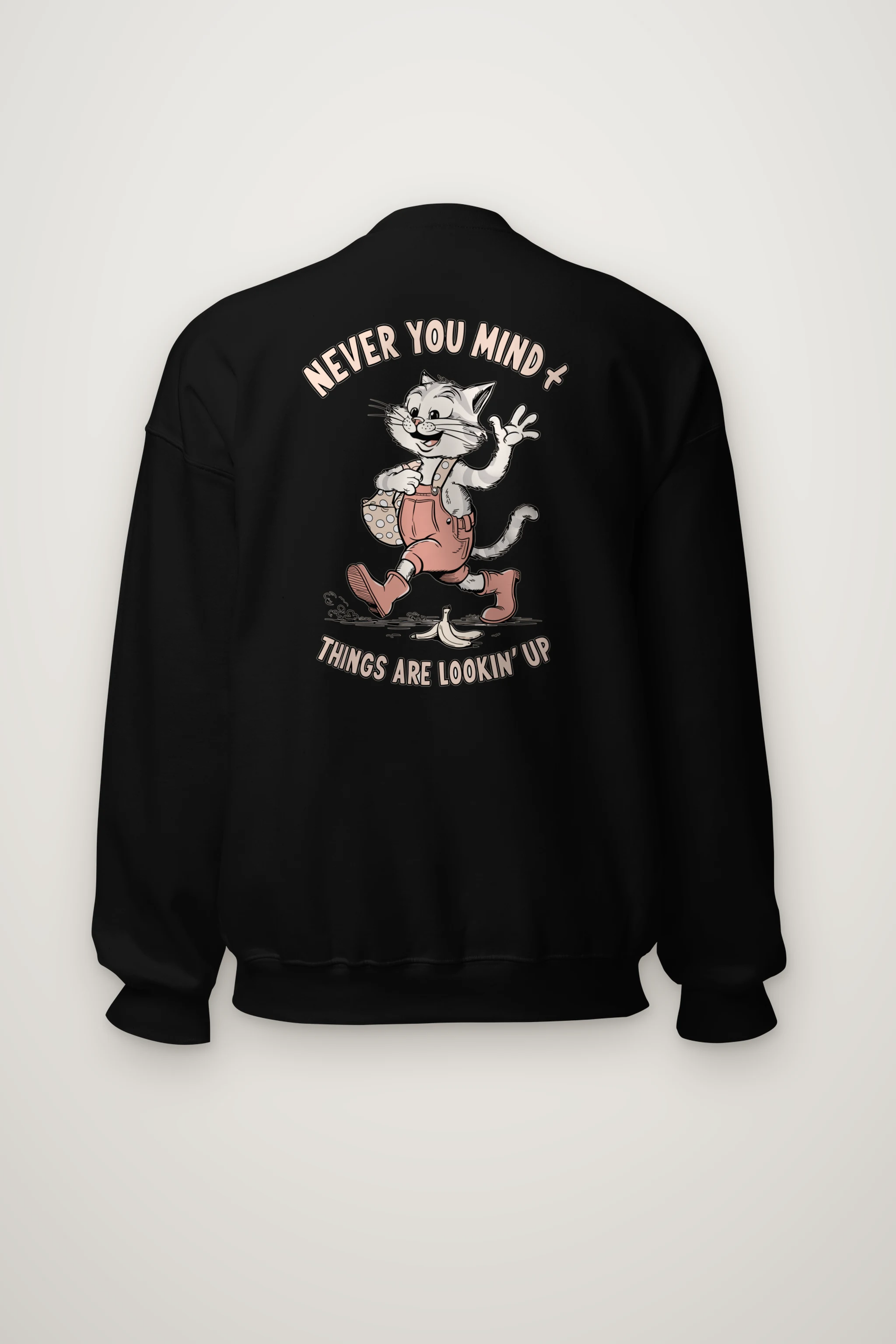 "Things Are Lookin Up" Heavy Blend Unisex Crewneck Sweatshirt