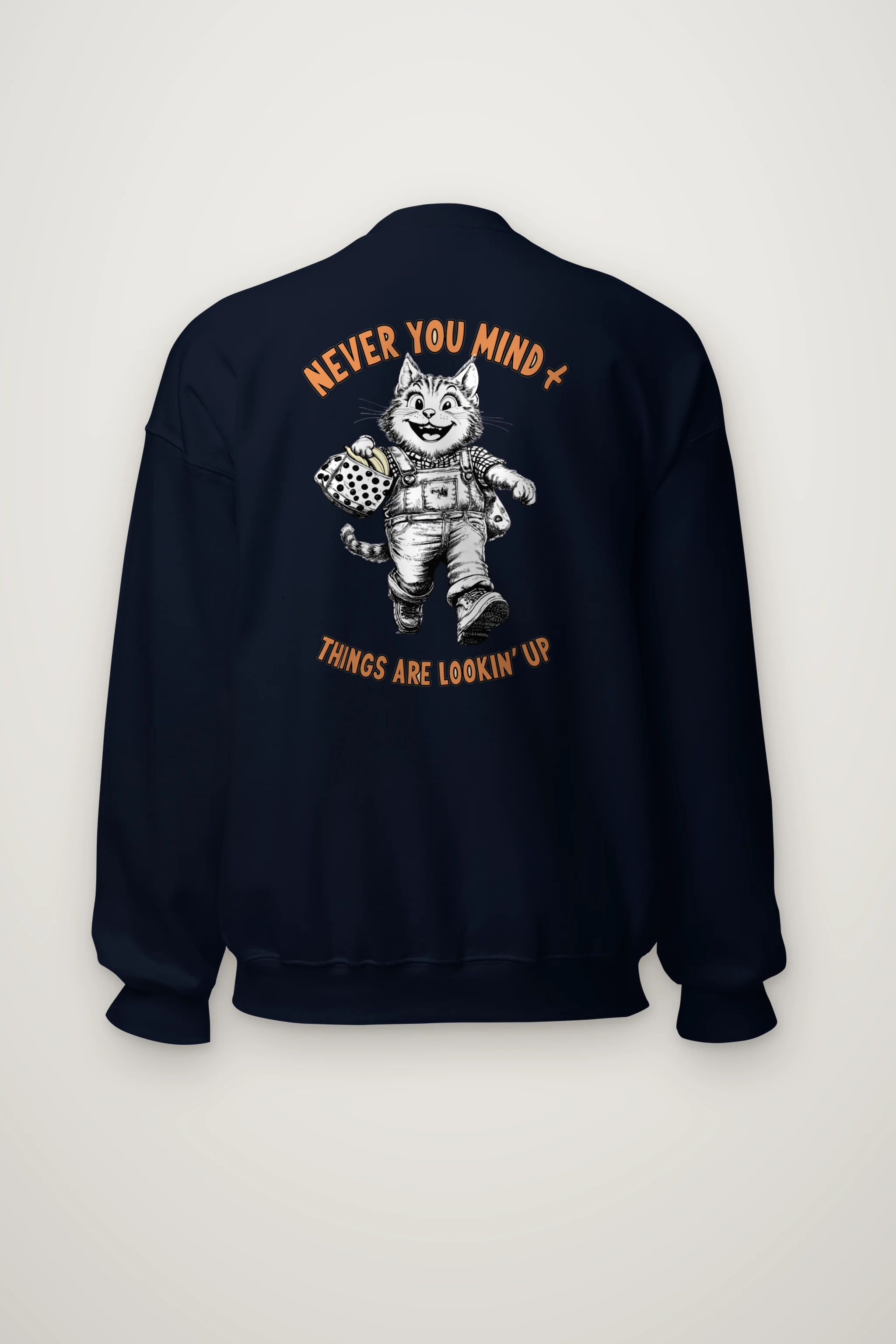 "Things Are Lookin' Up" Heavy Blend Unisex Crewneck Sweatshirt