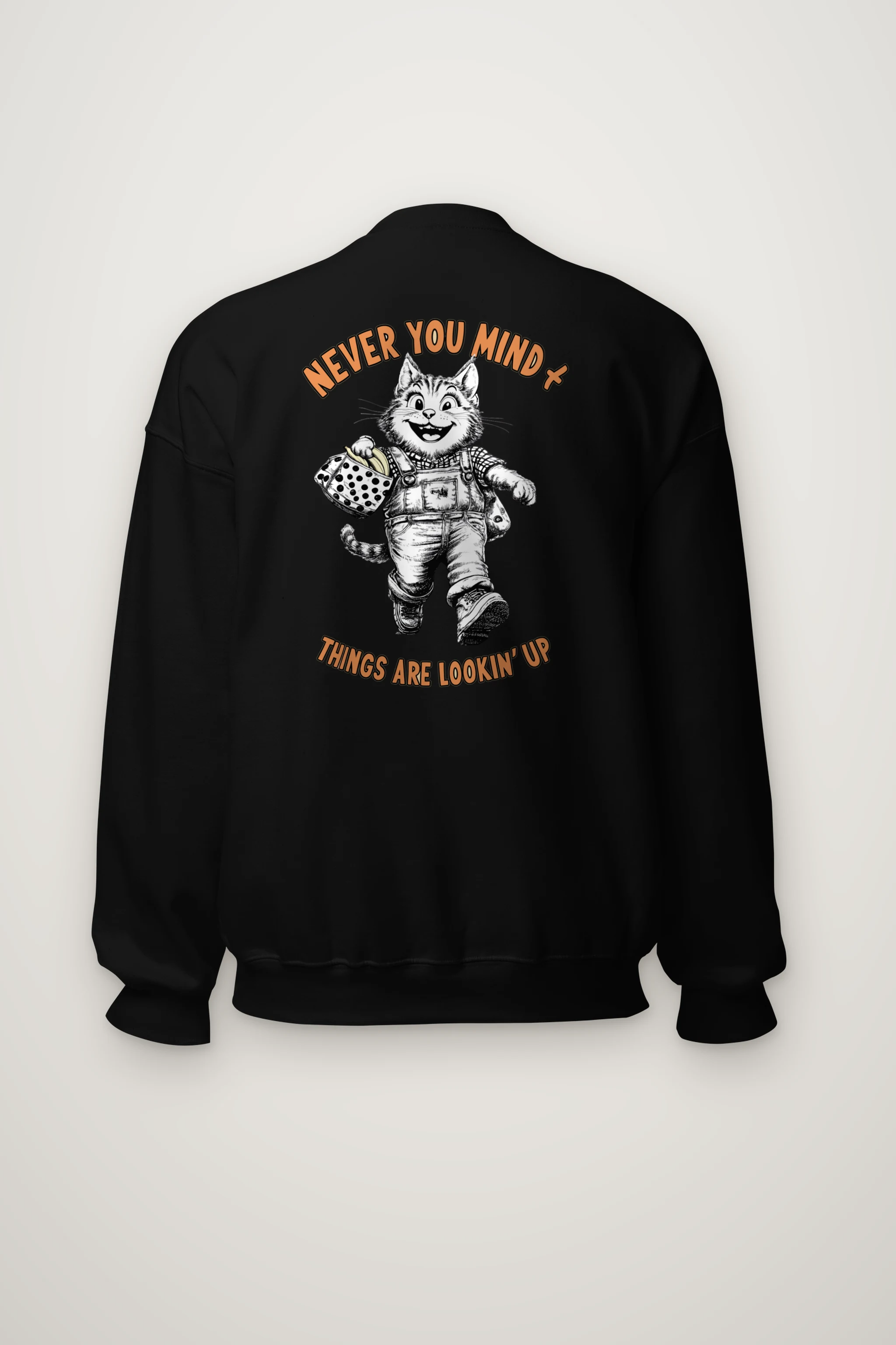 "Things Are Lookin' Up" Heavy Blend Unisex Crewneck Sweatshirt
